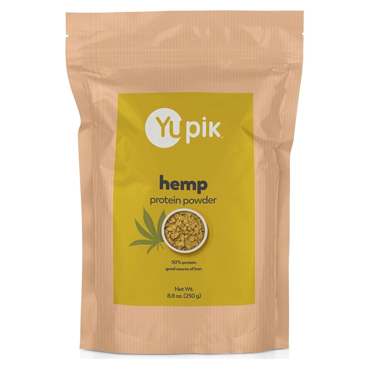 Polvo de Proteína de Cáñamo Yupik 50% 248 Gramos