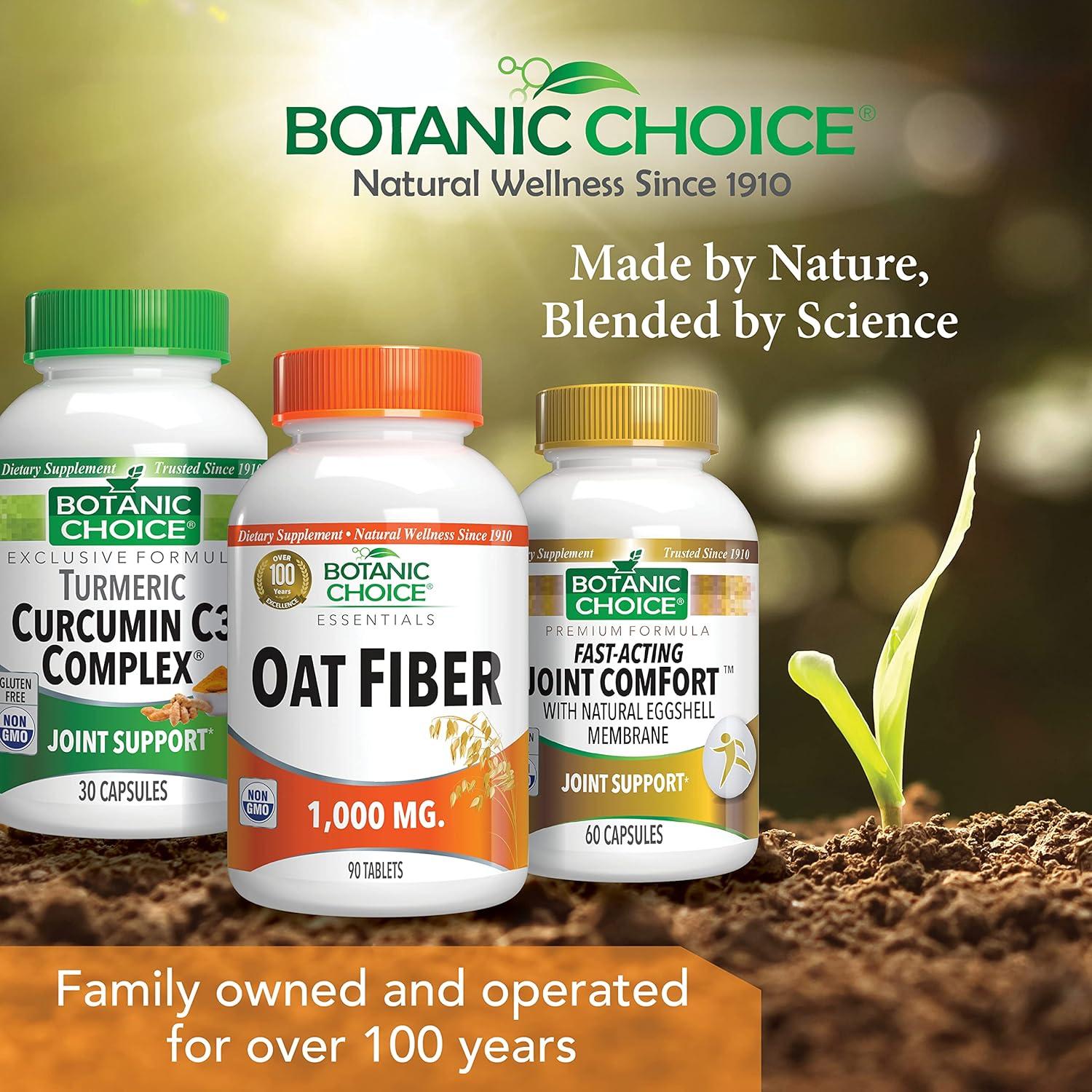 Fibra de Avena Botanic Choice 90 Tabletas 1000mg Suplemento Digestivo