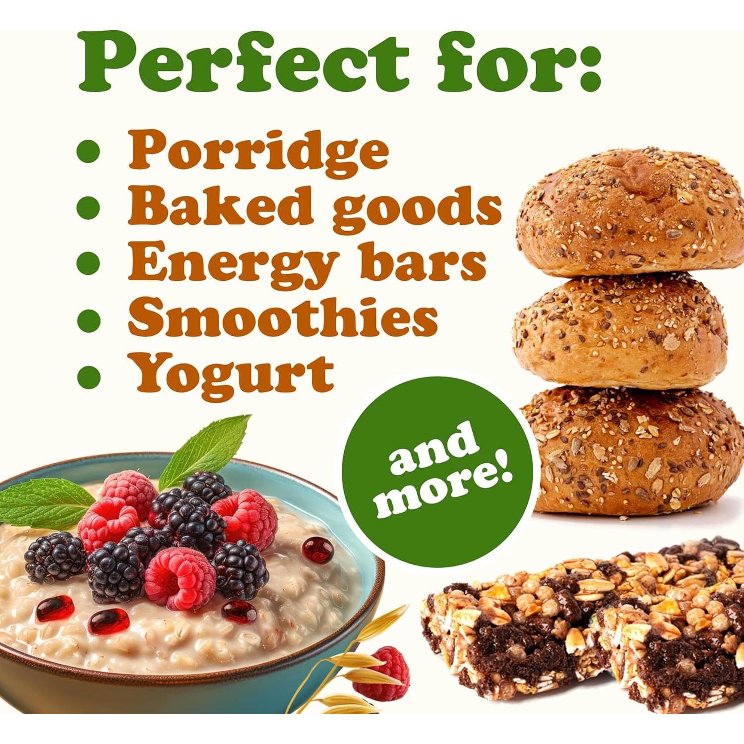 Alforfón Orgánico Sin Gluten Food to Live 907g - Alto en Fibra