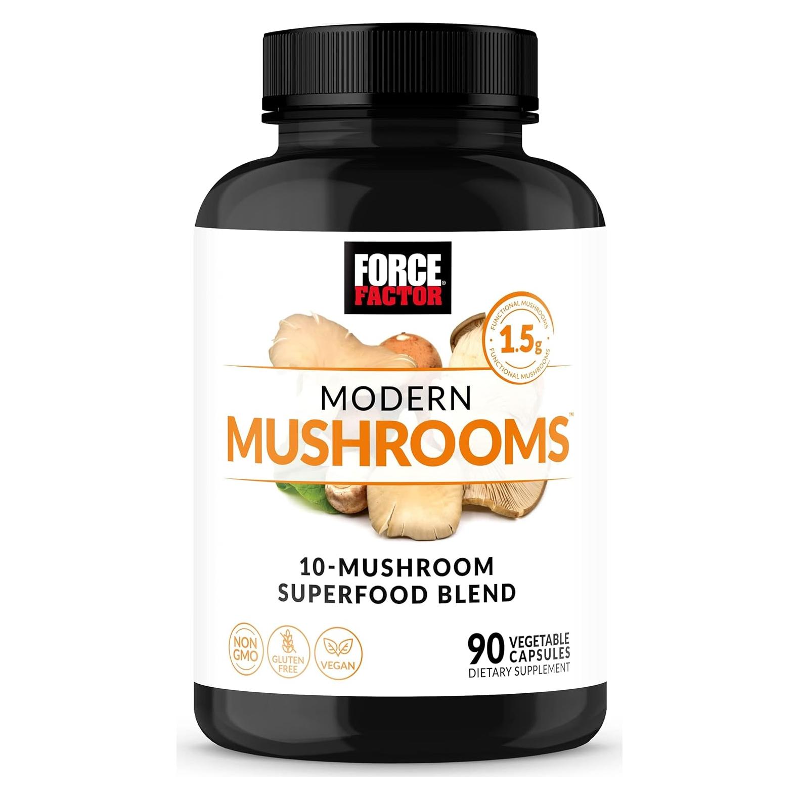 Cápsulas de Hongos Force Factor 90 Unidades - Energía y Enfoque