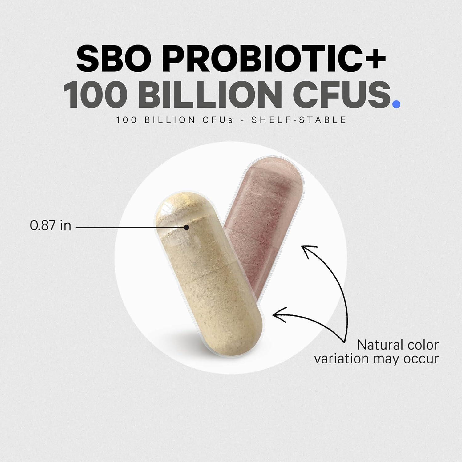 Codeage SBO Probioticos 100 Mil Millones CFUs 90 Capsulas