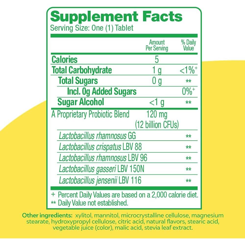Probioticos Masticables Culturelle para Mujeres - 30 Unidades