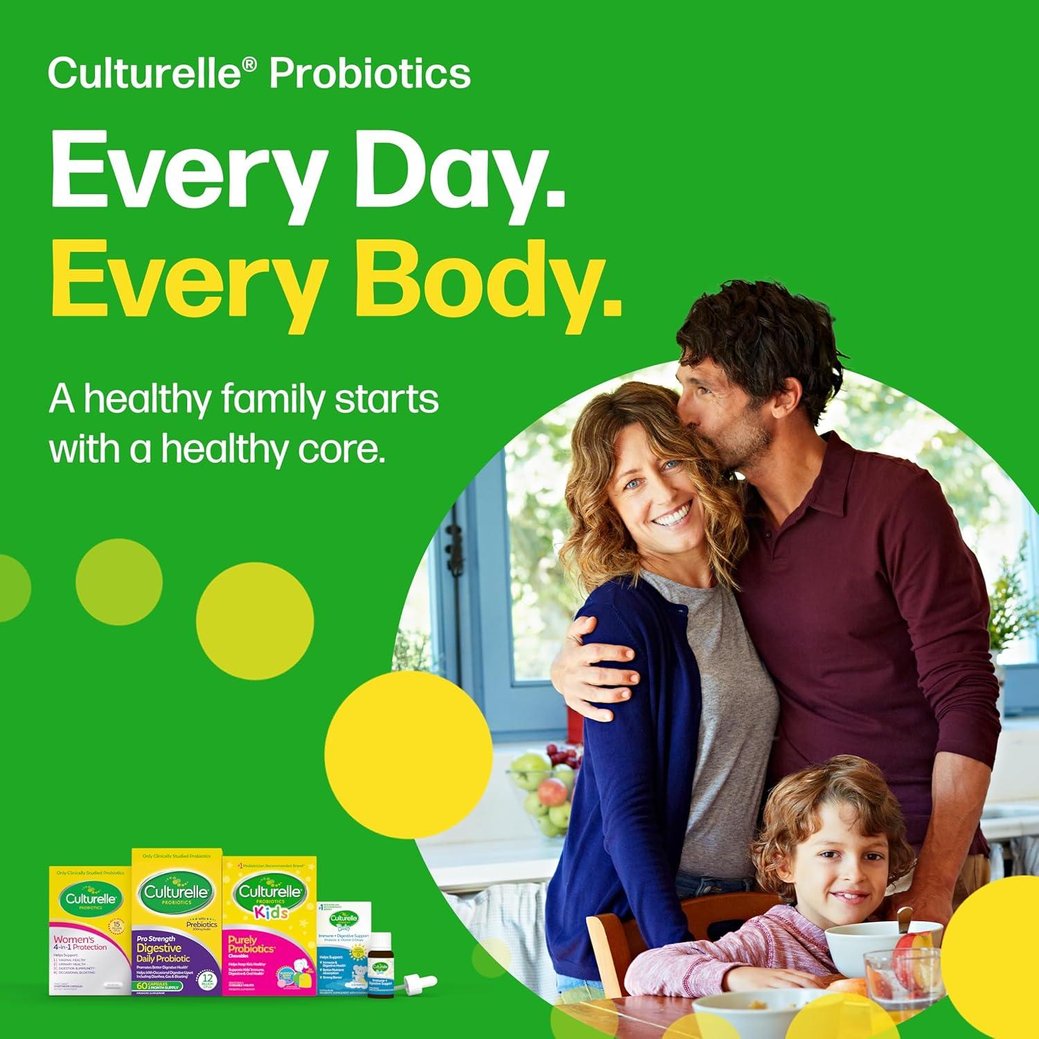 Probioticos Masticables Culturelle para Mujeres - 30 Unidades