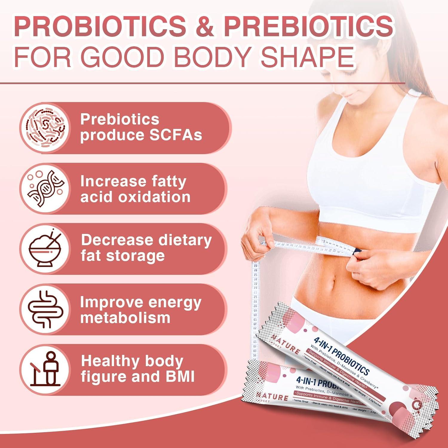 Probioticos para Mujeres NATURE TARGET 100 Mil CFUs 45 Días