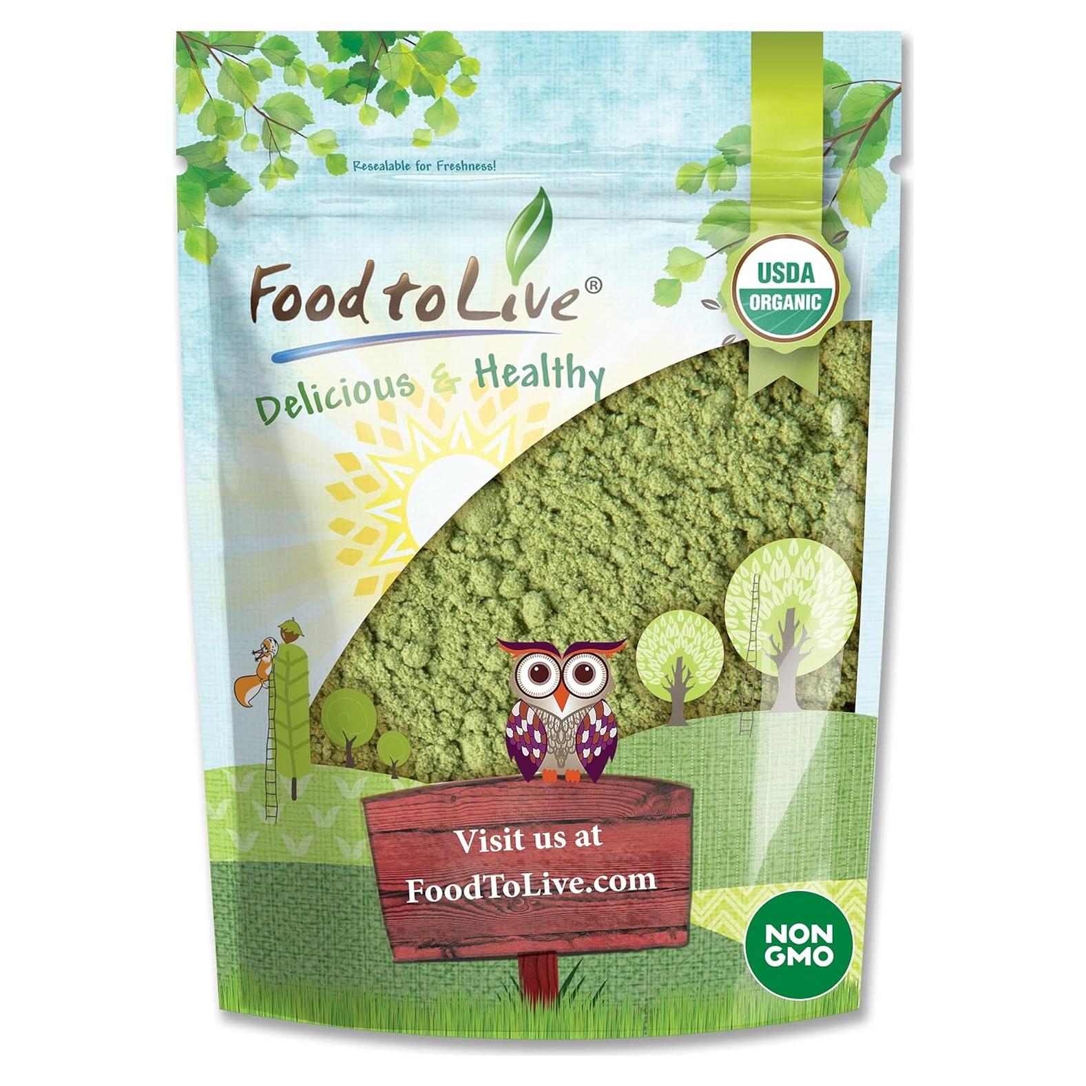 Polvo de Col Rizada Orgánico Food to Live 226g Vegano Kosher