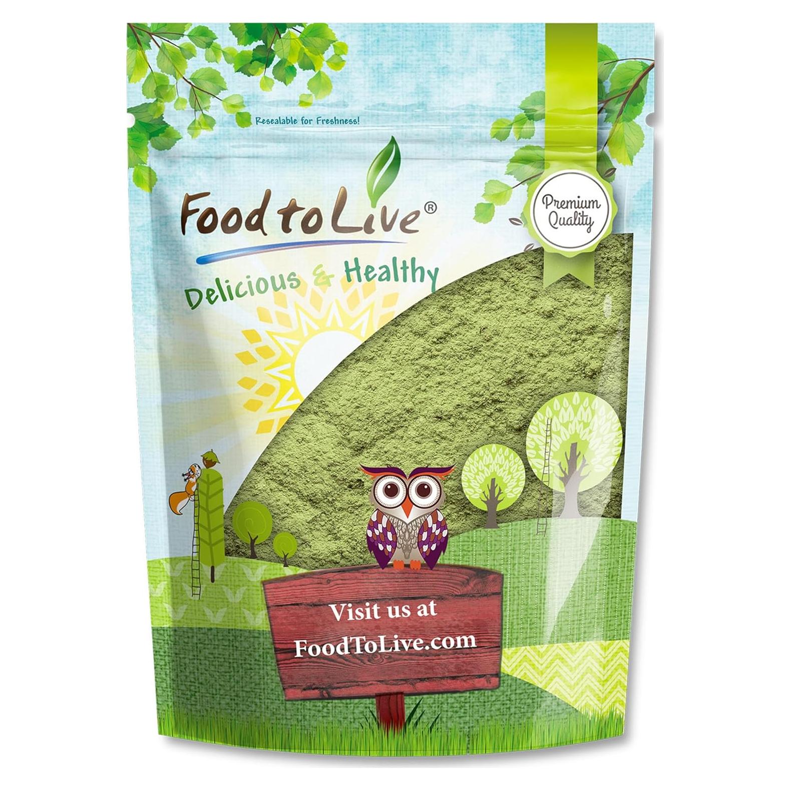 Polvo de Brócoli Food to Live 0.45 kg - Superalimento Vegano