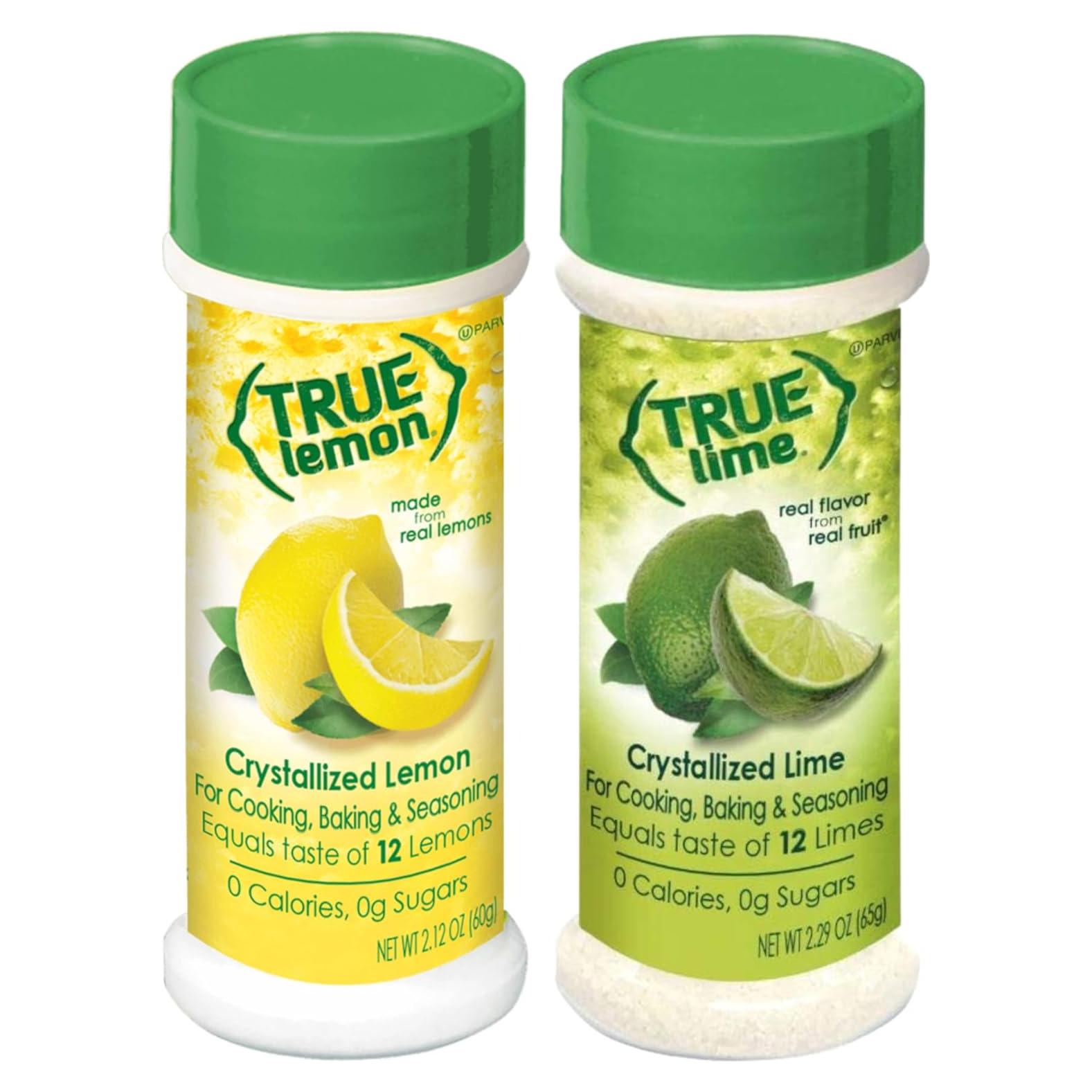 True Lemon y True Lime - Dosificadores de Limón y Lima 180g