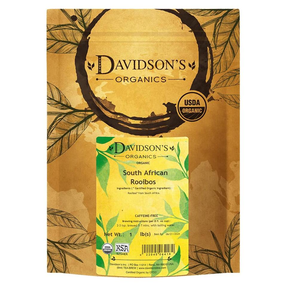 Té Rooibos Sudafricano Davidson's Hoja Suelta 450g