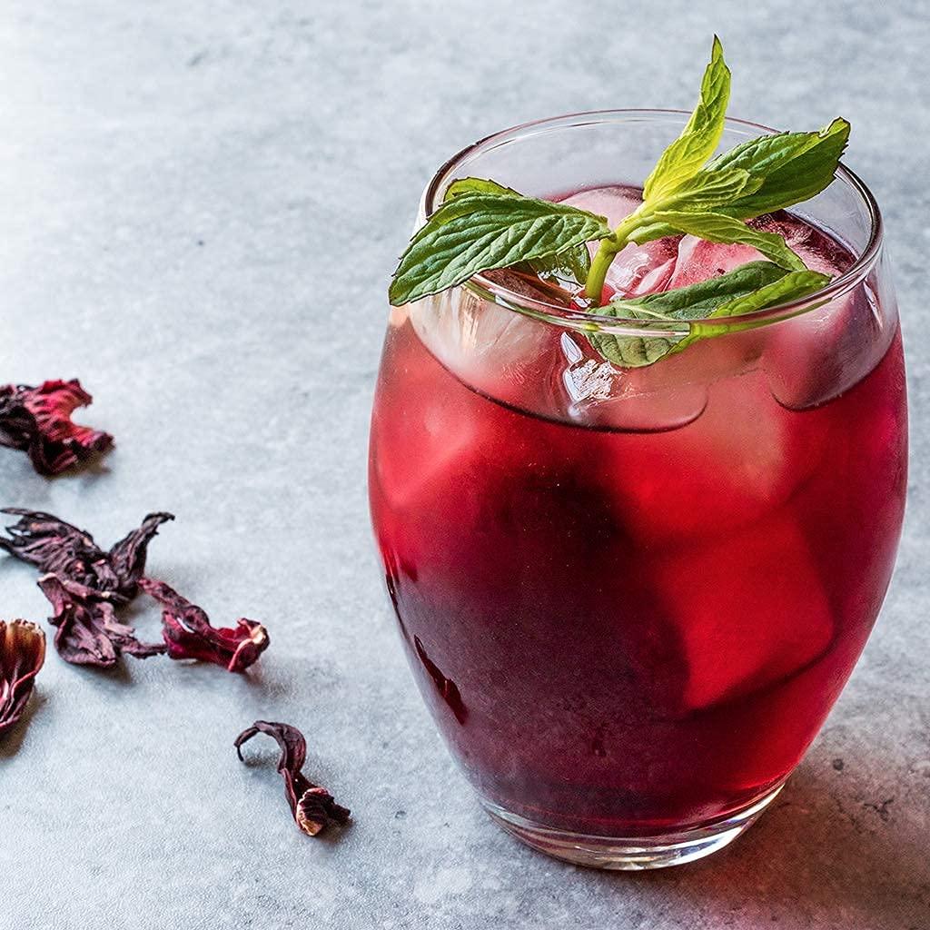 Flores Secas de Hibisco 454g - Flor de Jamaica para Té