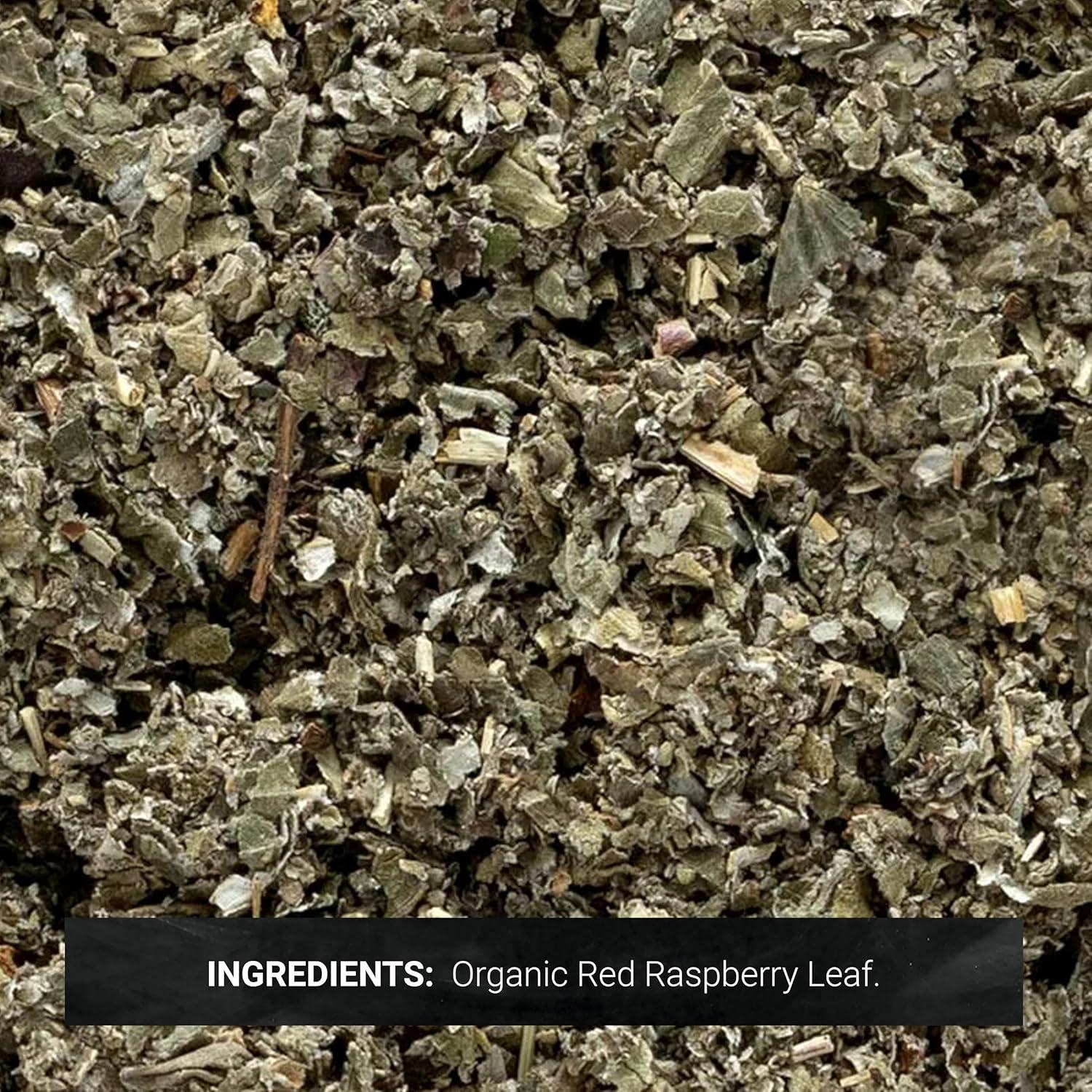 Suplemento Herbal Hoja de Frambuesa Roja Orgánica Frontier 0.45 kg