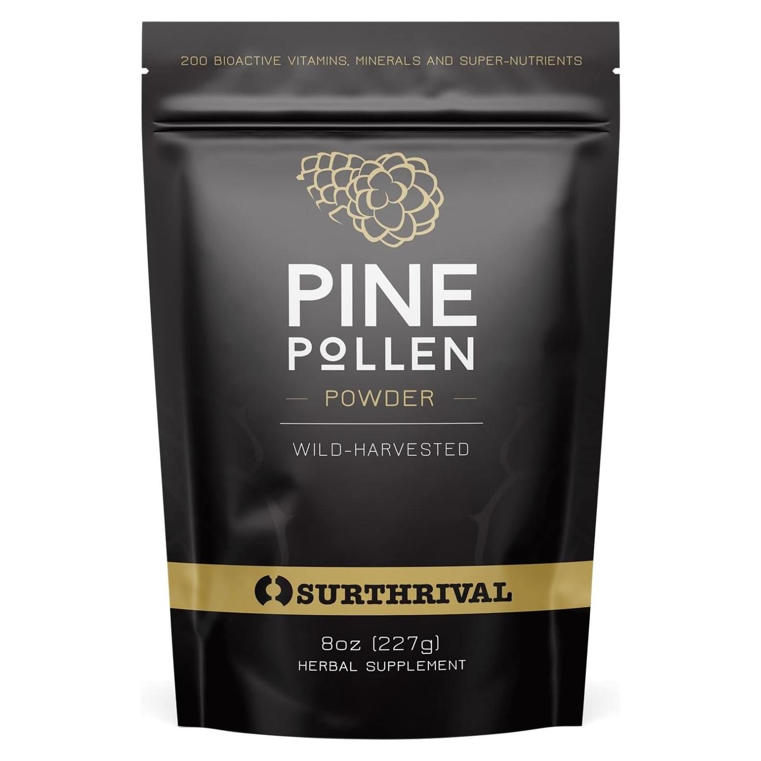Polvo de Polen de Pino Surthrival 227 g - Energía y Resistencia