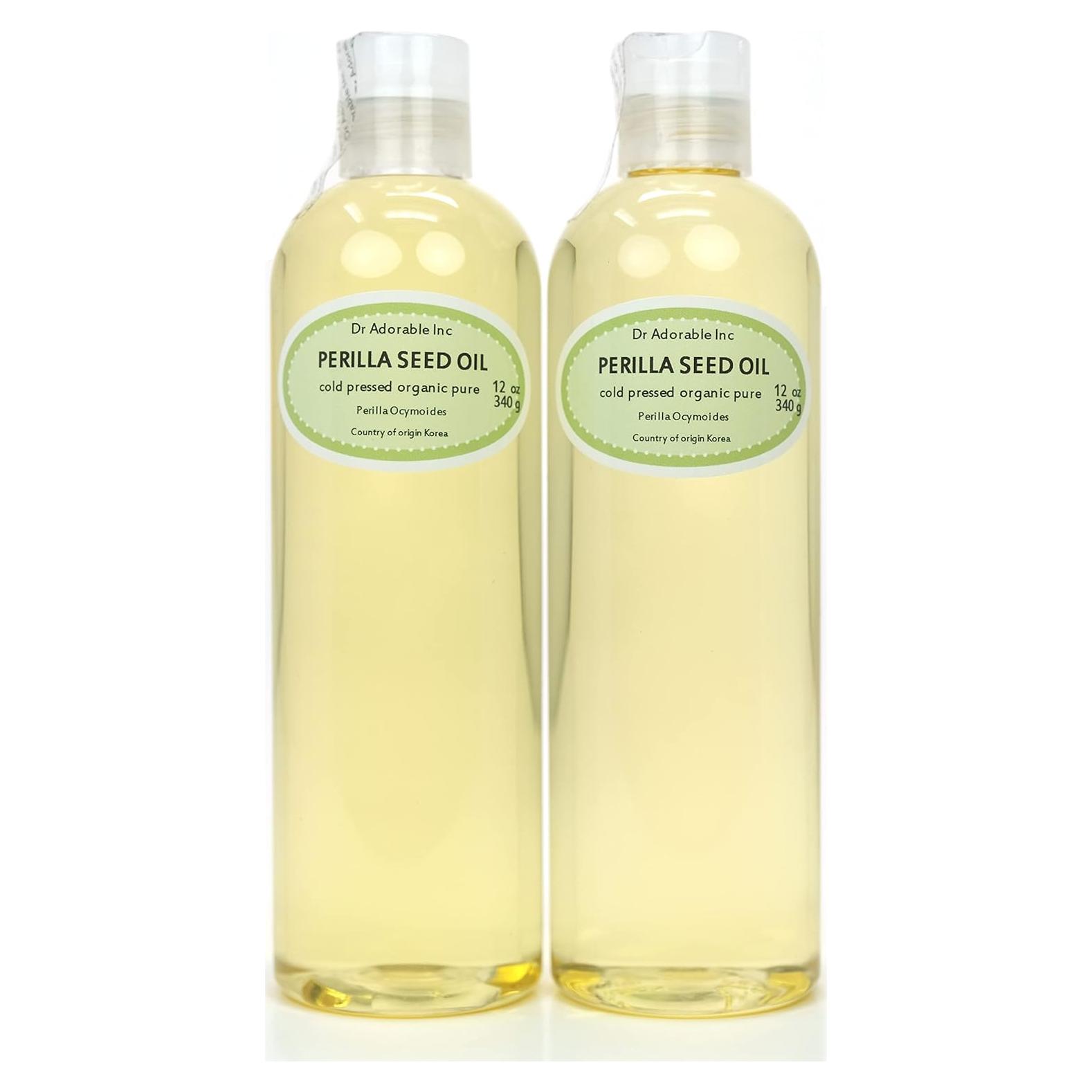 Aceite de Semilla de Perilla Dr Adorable 710 ml Orgánico Prensado en Frío