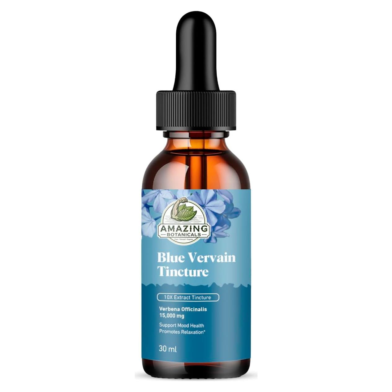 Tintura de Vervain Azul Amazing Botanicals 30ml - Extracto Herbal
