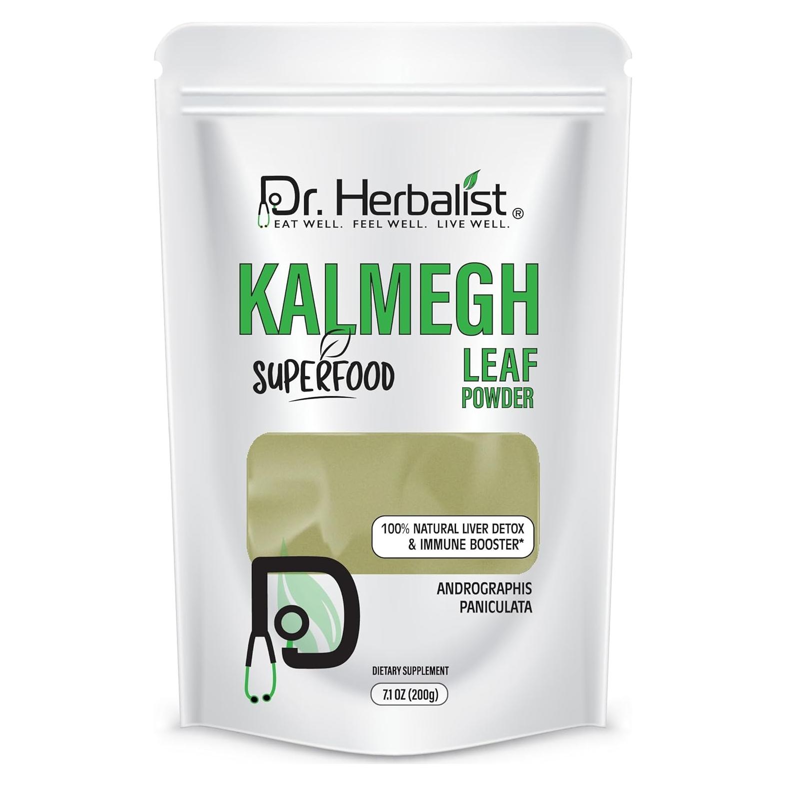 Polvo de Kalmegh 200g Dr. Herbalista - Suplemento Inmunológico