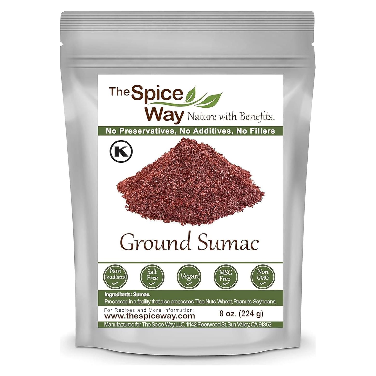 Sumac Puro 100% The Spice Way 226.8 g - Sazonador Natural