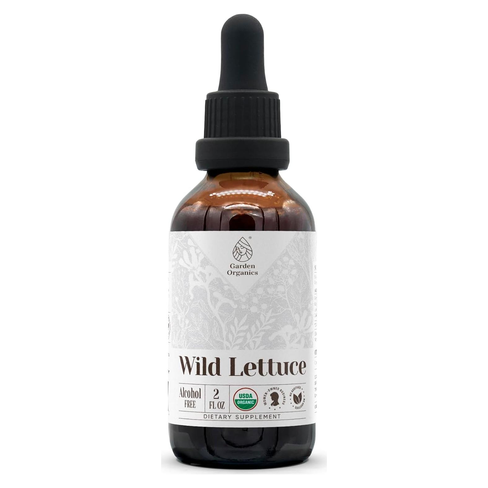 Extracto Orgánico de Lechuga Silvestre Garden Organics 59.15 ml