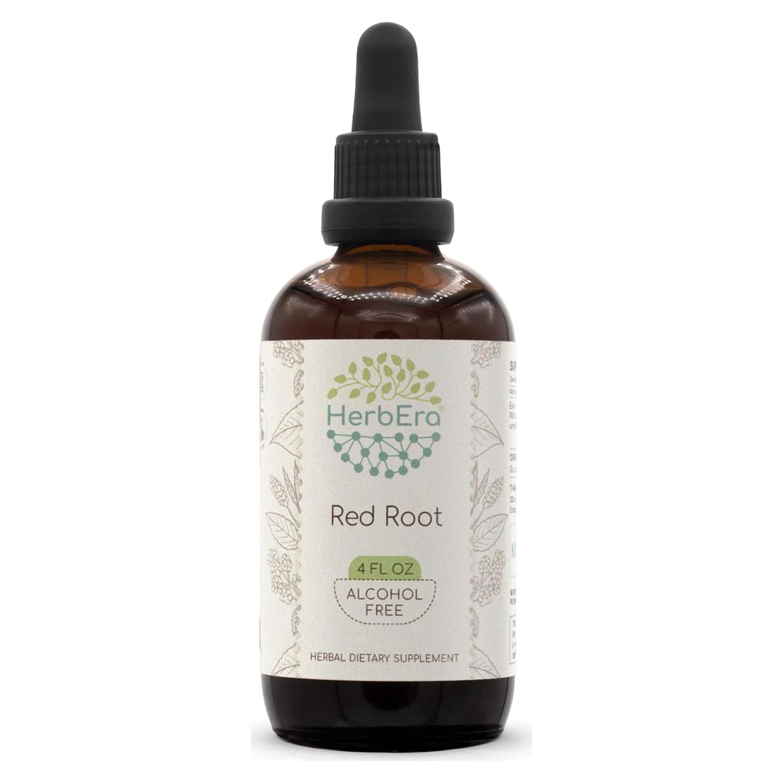 Extracto Herbal HerbEra Red Root 118 ml Sin Alcohol Concentrado