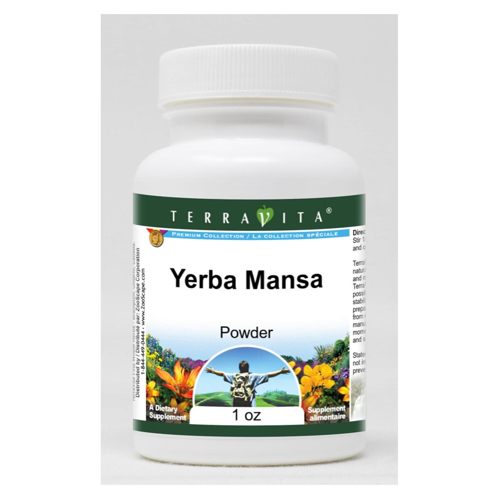 Polvo de Yerba Mansa TerraVita 28.35 g Sin Rellenos