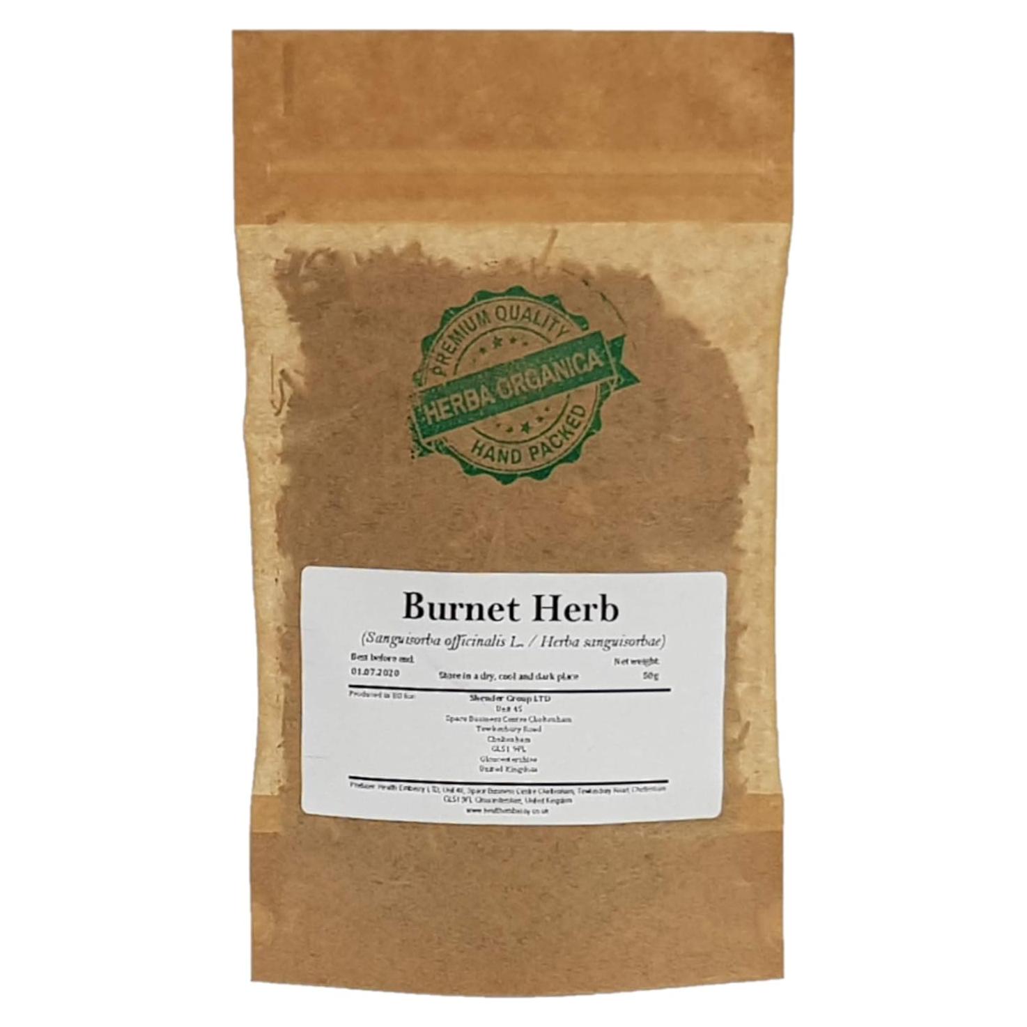 Hierba Orgánica Burnet 50g - Sanguisorba Officinalis L