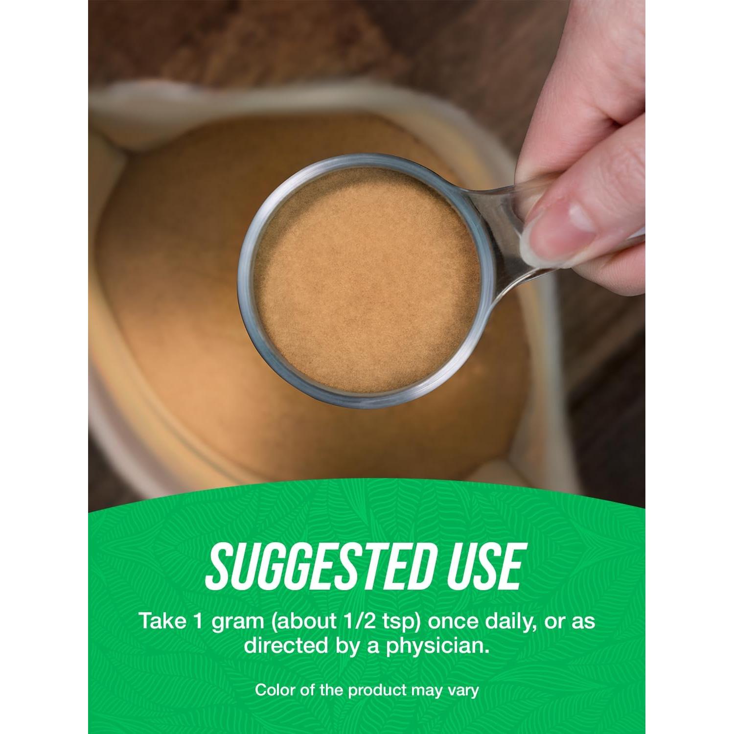 Polvo de Extracto de Hoja de Morera Blanca BulkSupplements 1kg