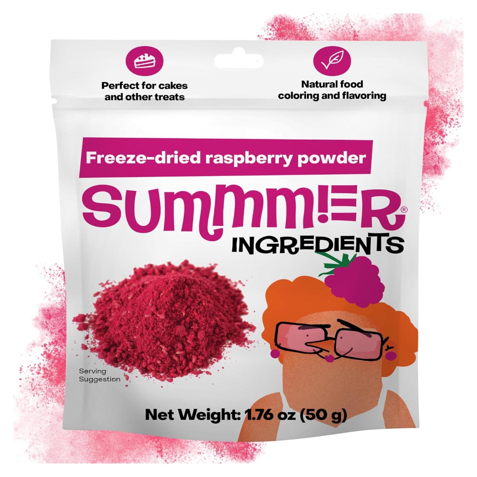 Polvo de Frambuesa Liofilizada Dehidra 50 g - Sin Azúcar