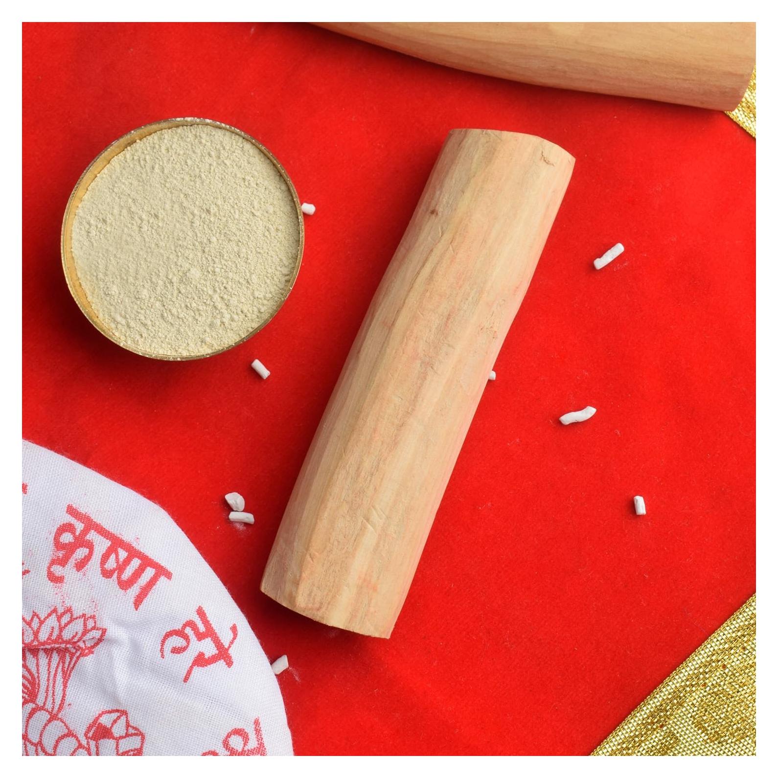 Palitos de Chandan Blanco Puro Satvik 20-25 Gramos Incienso