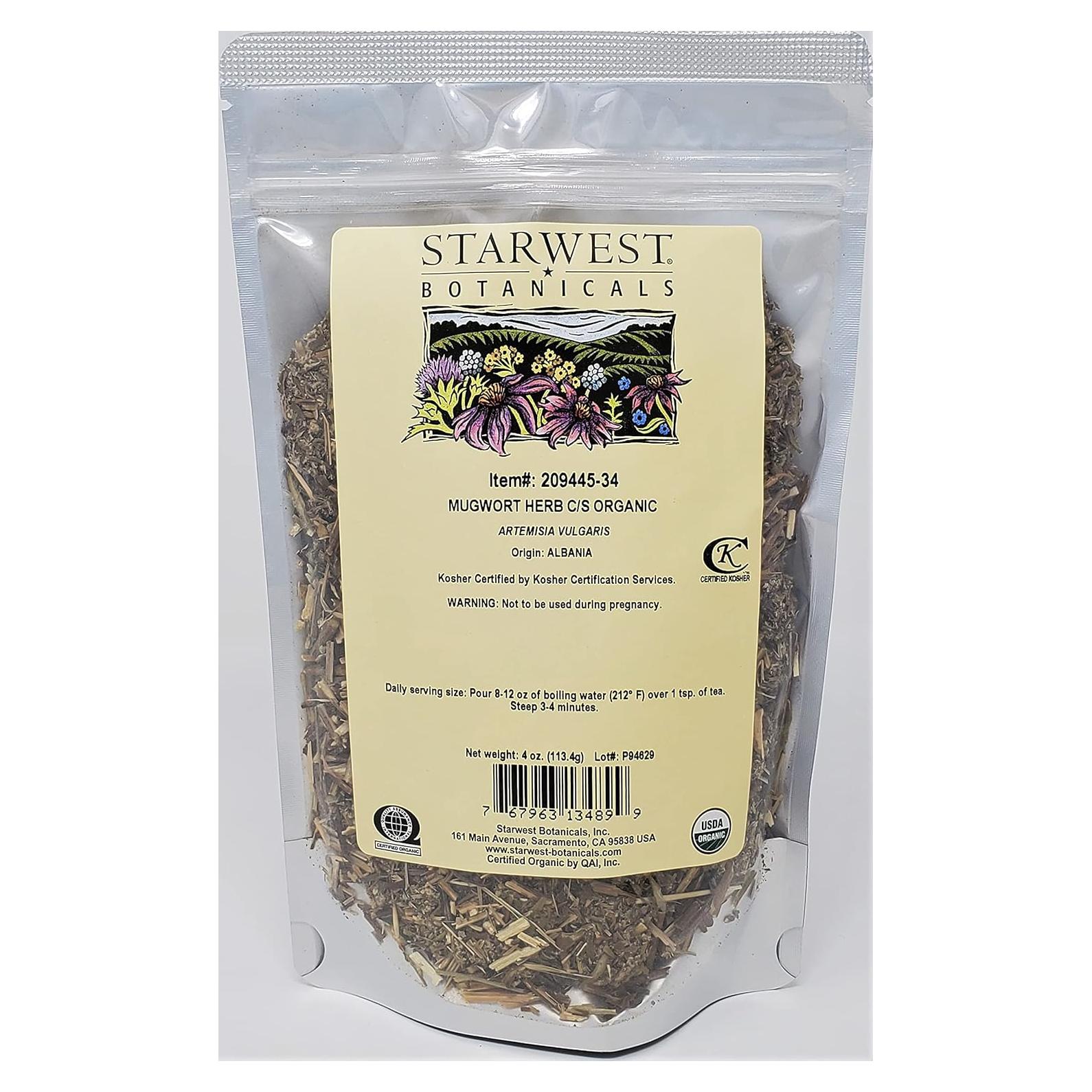 Hierba de Artemisia Orgánica Starwest Botanicals 113g