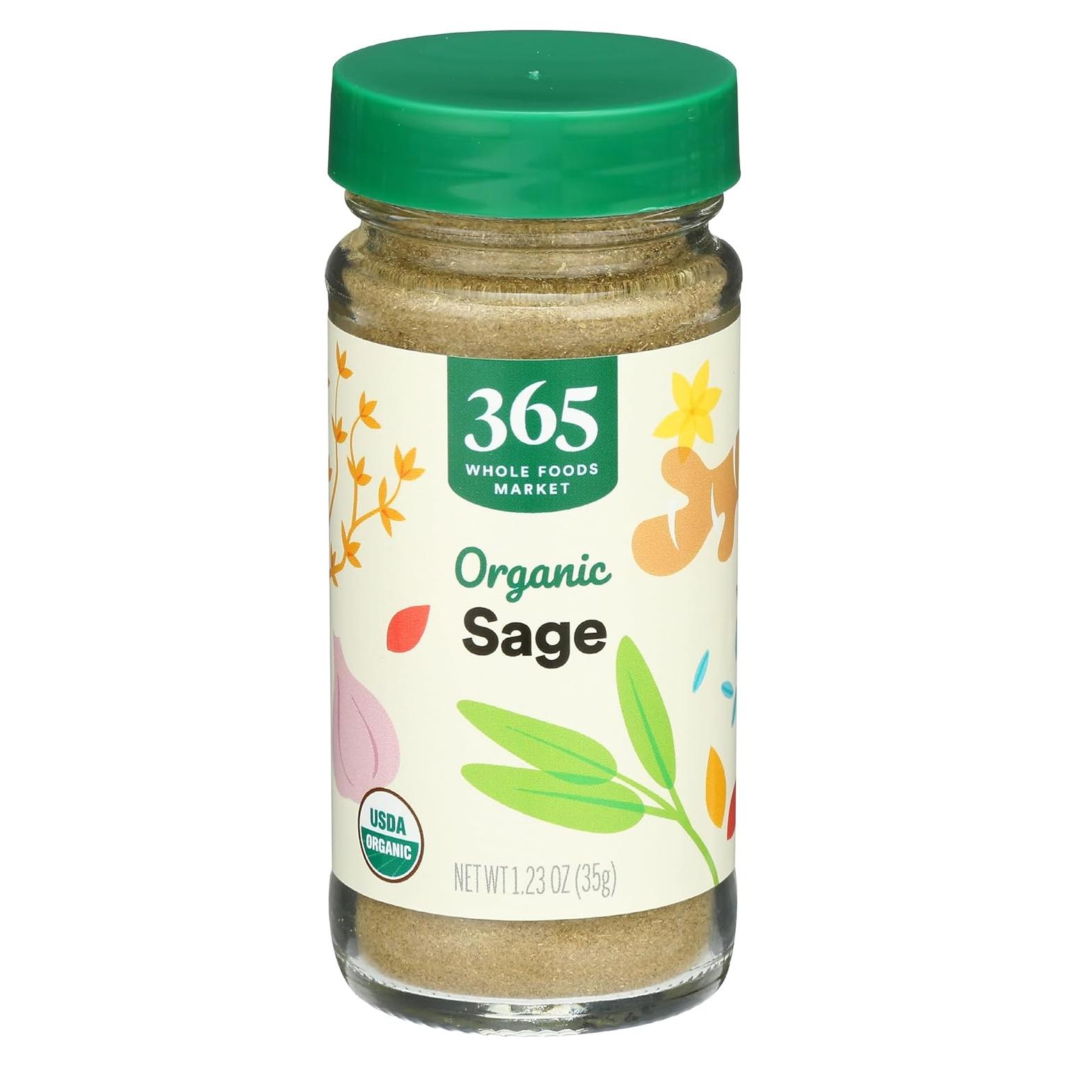 Salvia Orgánica 365 por Whole Foods Market 34.84 g