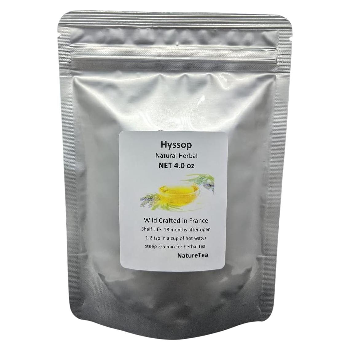 Hisopo Hoja Suelta Nature Tea 113.4 g - 100% Natural