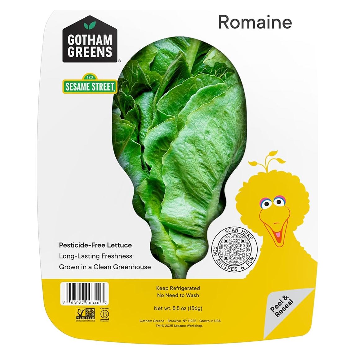 Lechuga Romaine Gotham Greens 127g - Fresca y Sostenible