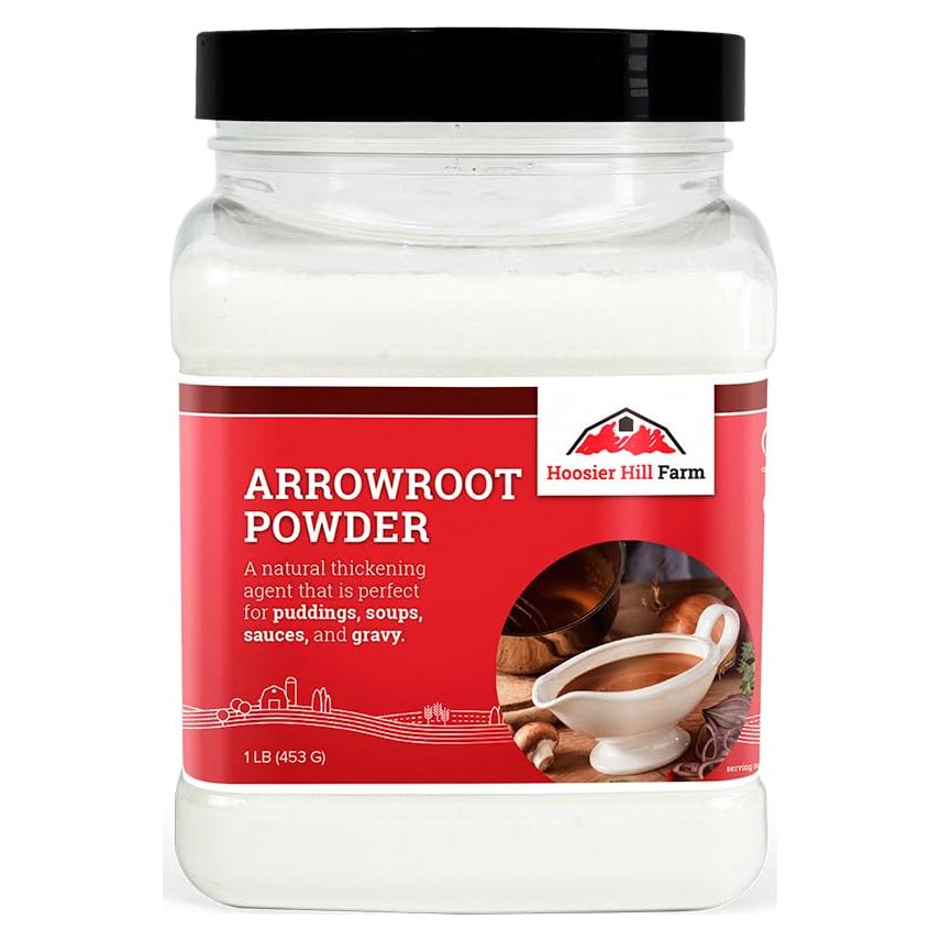 Polvo de Arrurruz Hoosier Hill Farm 453g - Sin Gluten