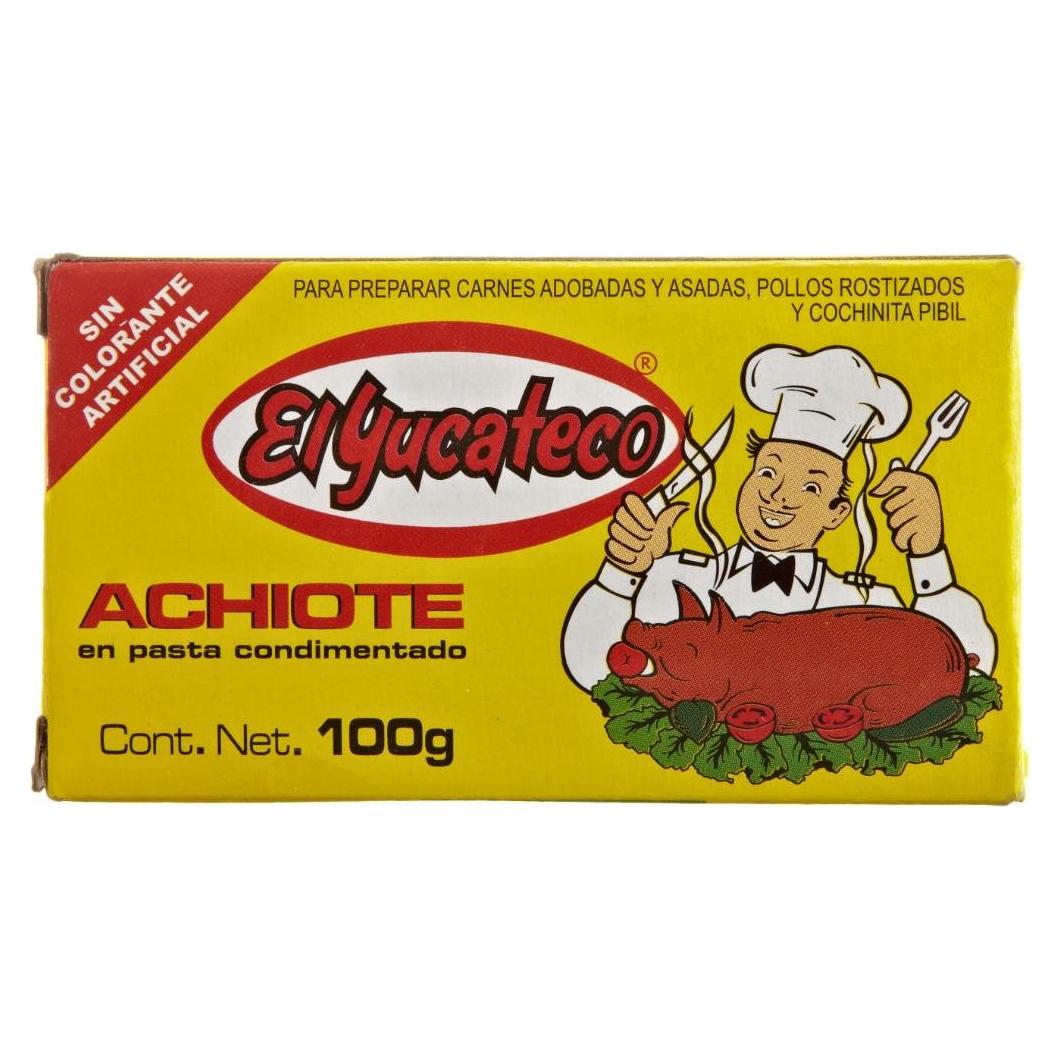 Salsa Achiote El Yucateco 99.22 g - Comida Mexicana