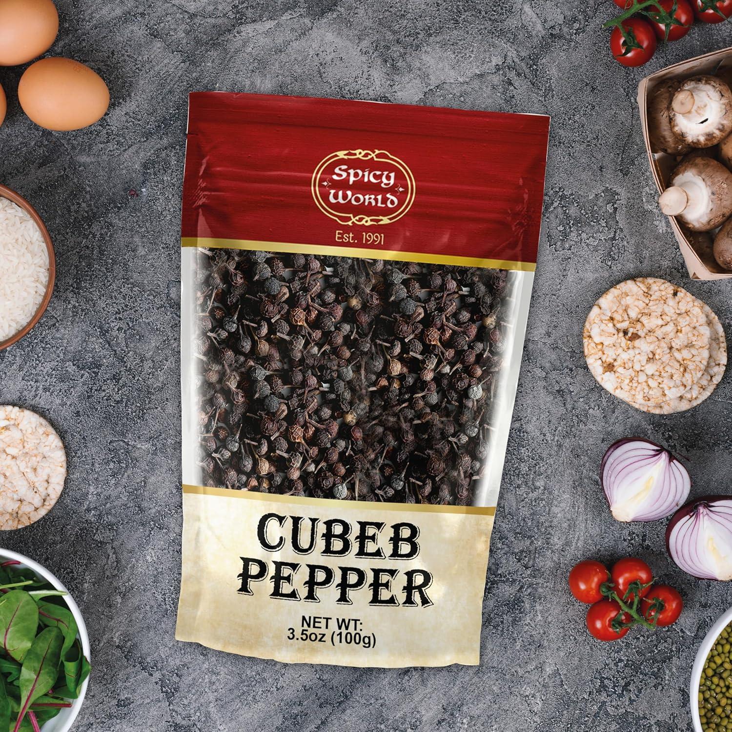 Pimienta Cubeb Premium Mundo Picante 100g - Pura y Natural