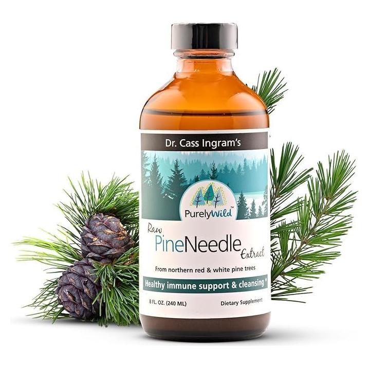Extracto de Aguja de Pino Puramente Salvaje 240 ml - Dr. Cass Ingram