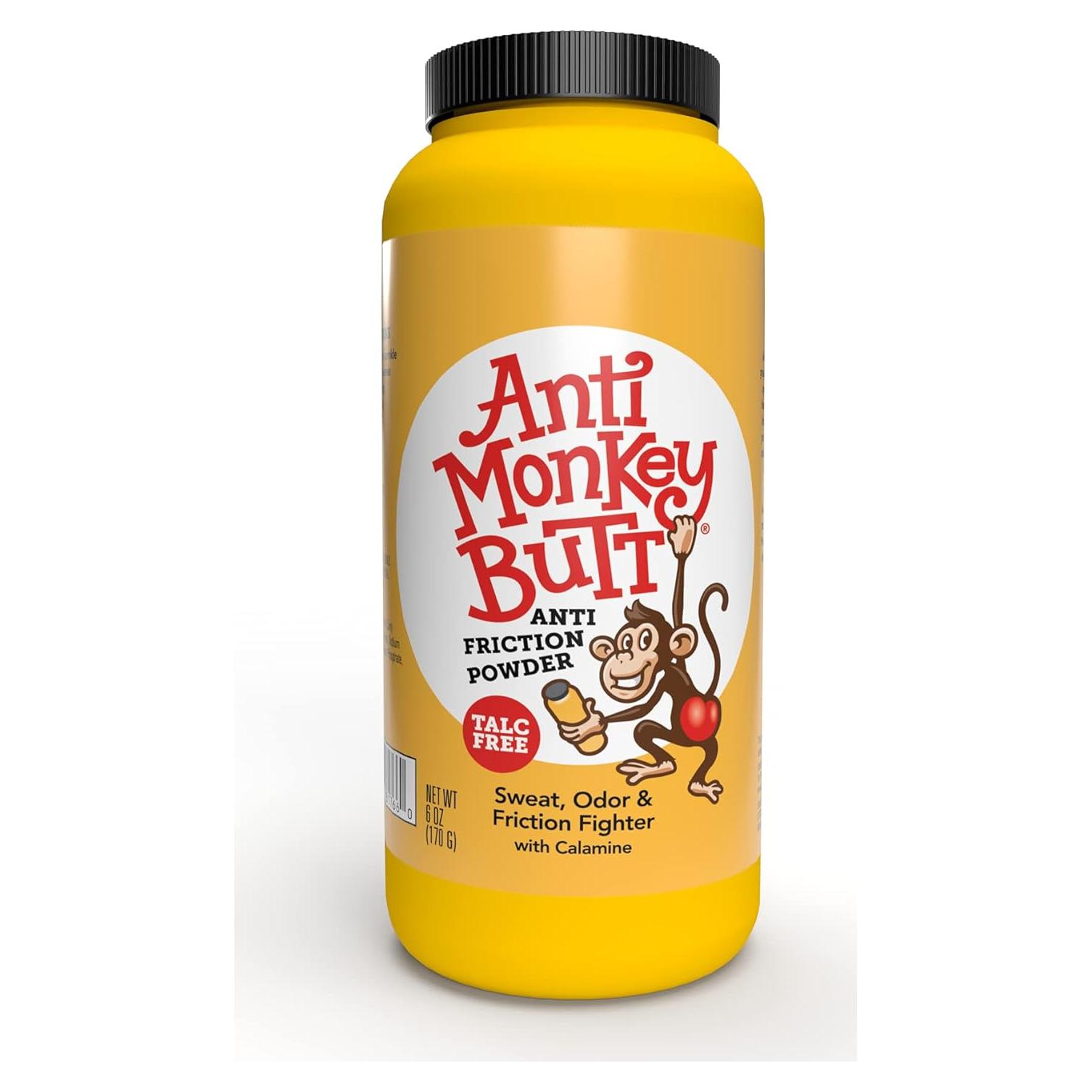 Polvo Corporal Anti Monkey Butt con Calamina 170g - Antisudor y Antifricción