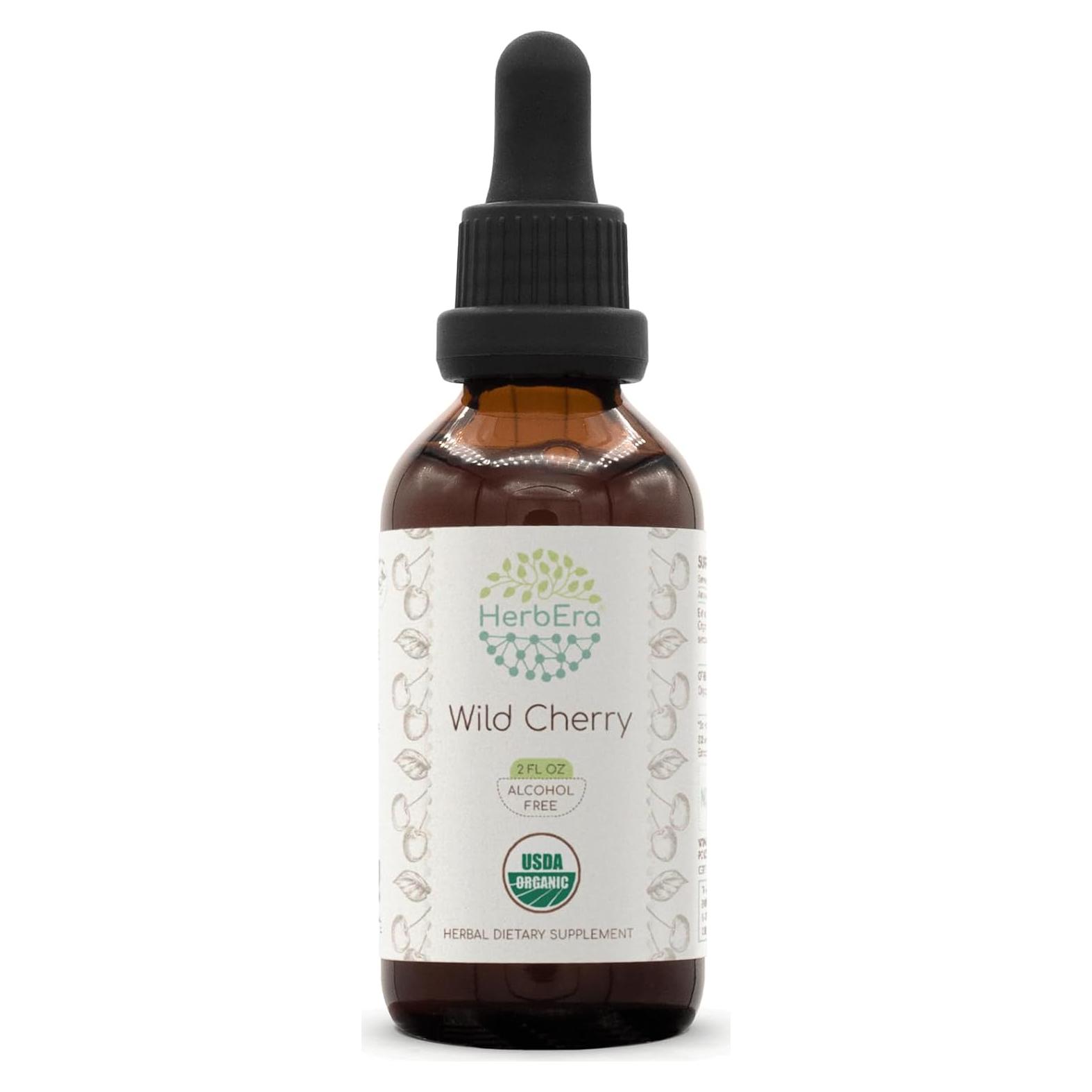 Tintura Orgánica de Cereza Silvestre HerbEra 59 ml - Extracto Natural