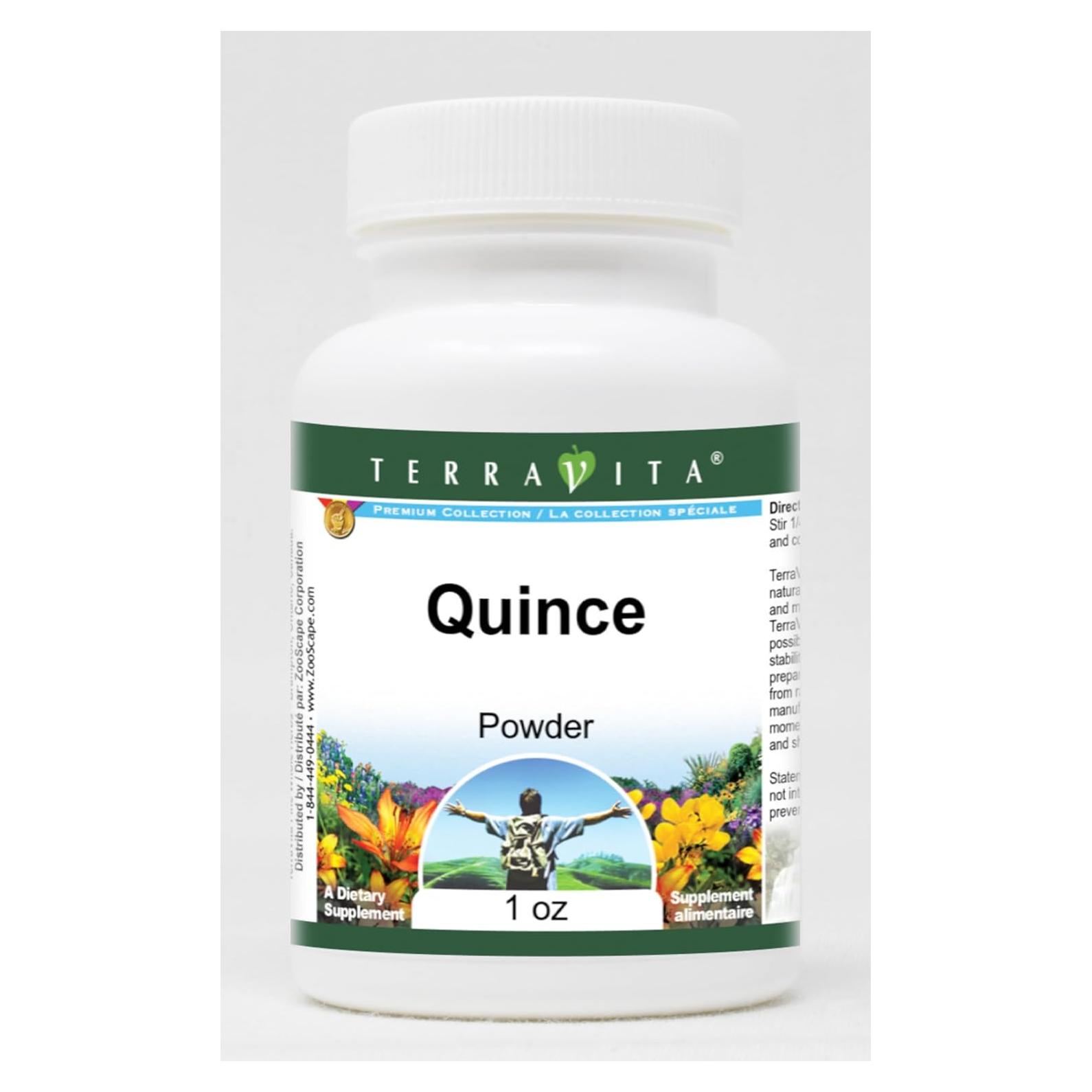 Polvo de Membrillo TerraVita 3 Paquetes de 28.35 g