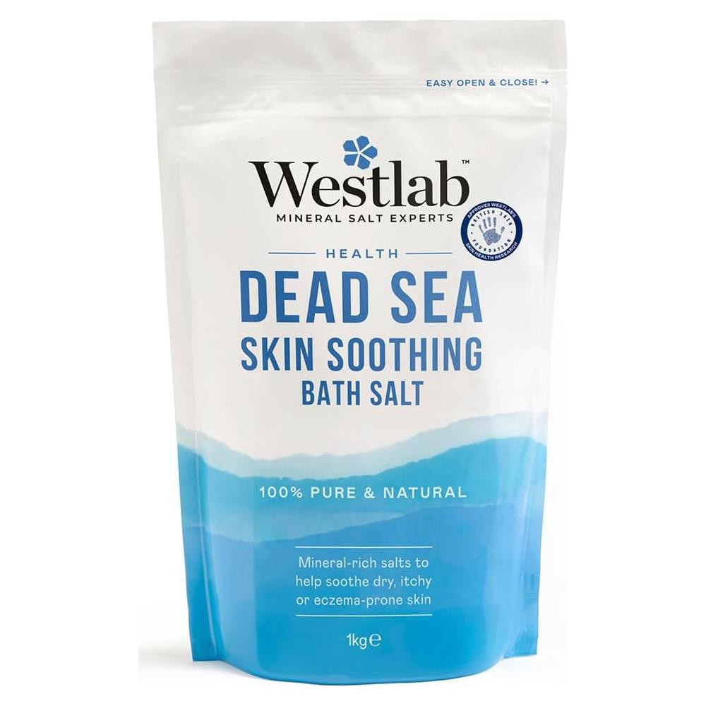 Sal del Mar Muerto Westlab 1kg - Suaviza y calma la piel