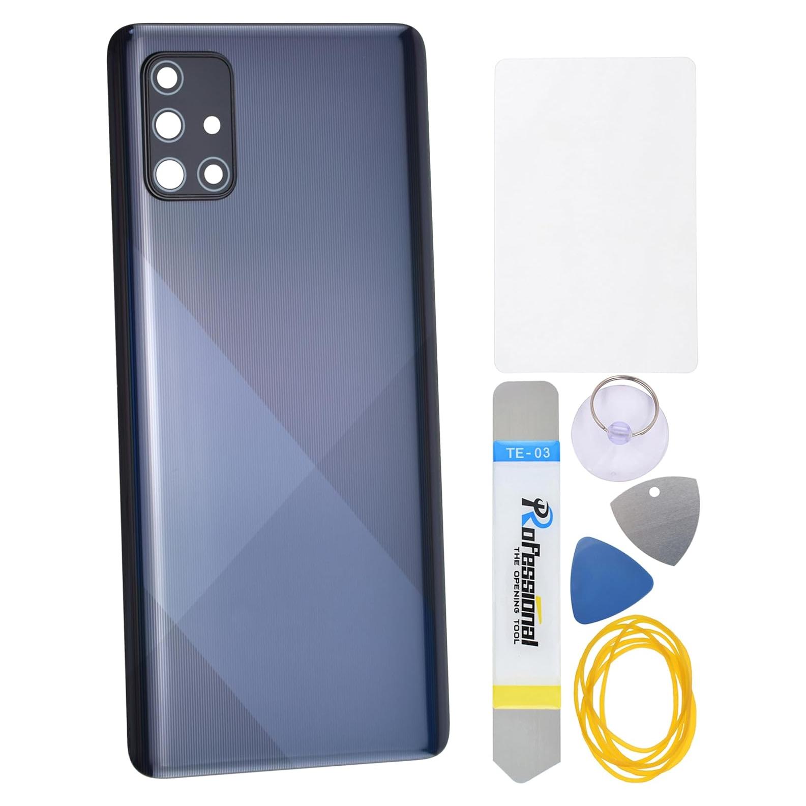 Cubierta de respaldo Prism Crush Black para Samsung Galaxy A71