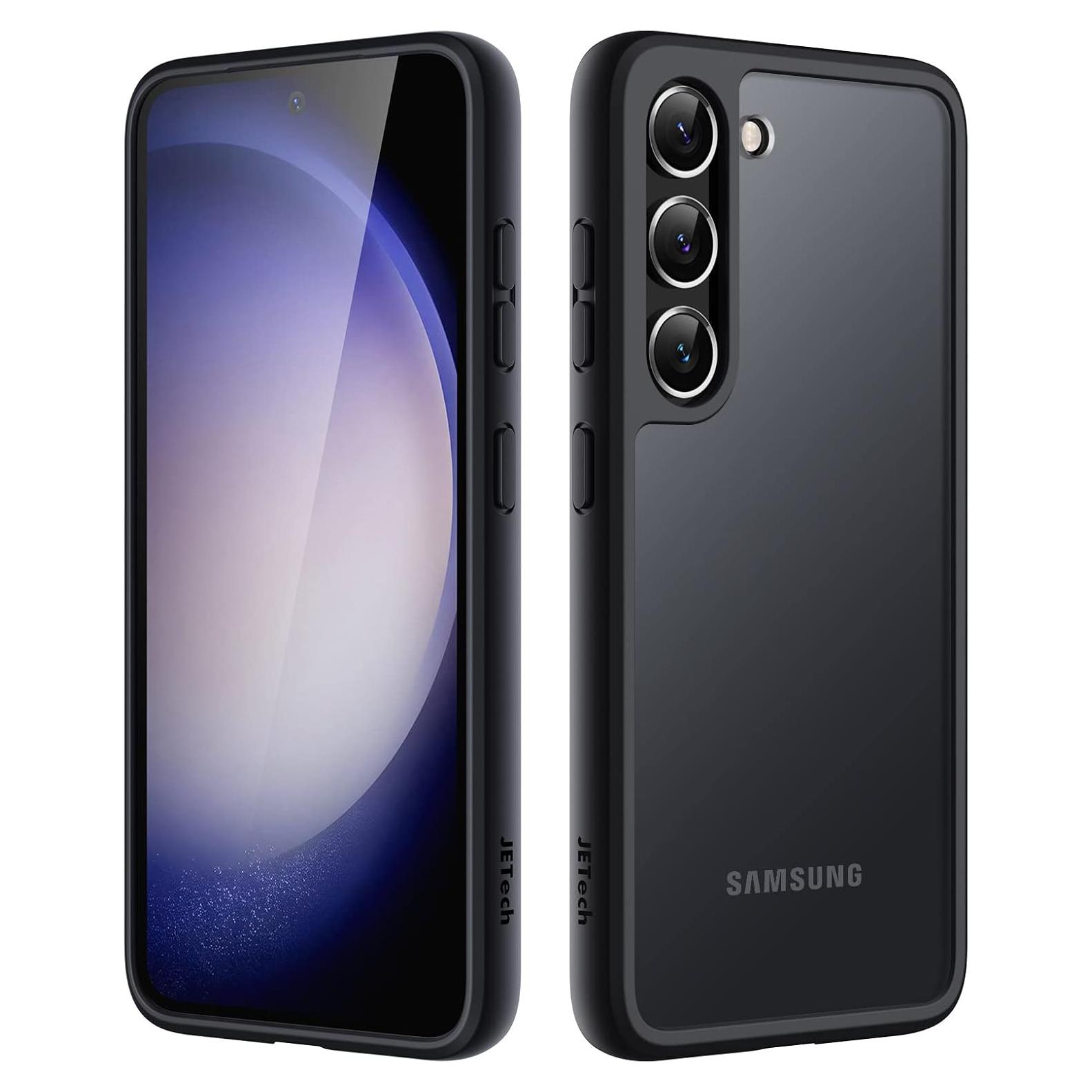 Funda Mate JETech para Samsung Galaxy S23 5G 15.1x7.5cm Negro