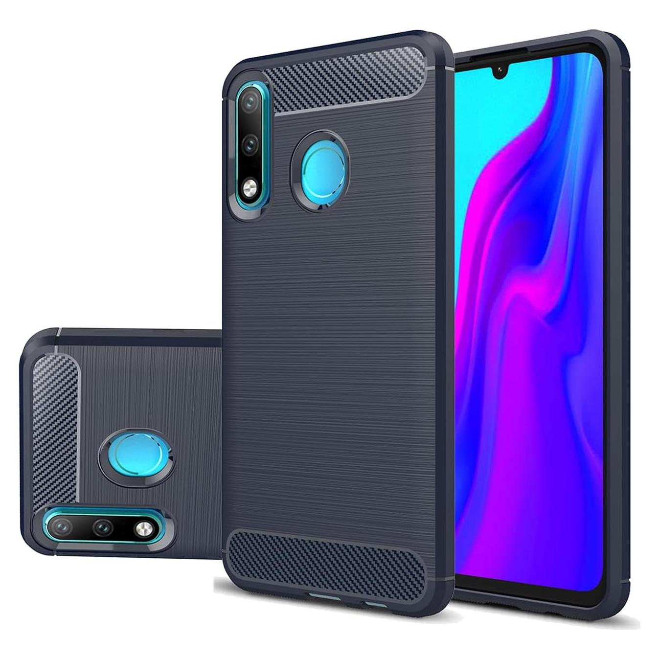 Funda TPU Azul Marino para Huawei P30 Lite / Nova 4E - Antigolpes