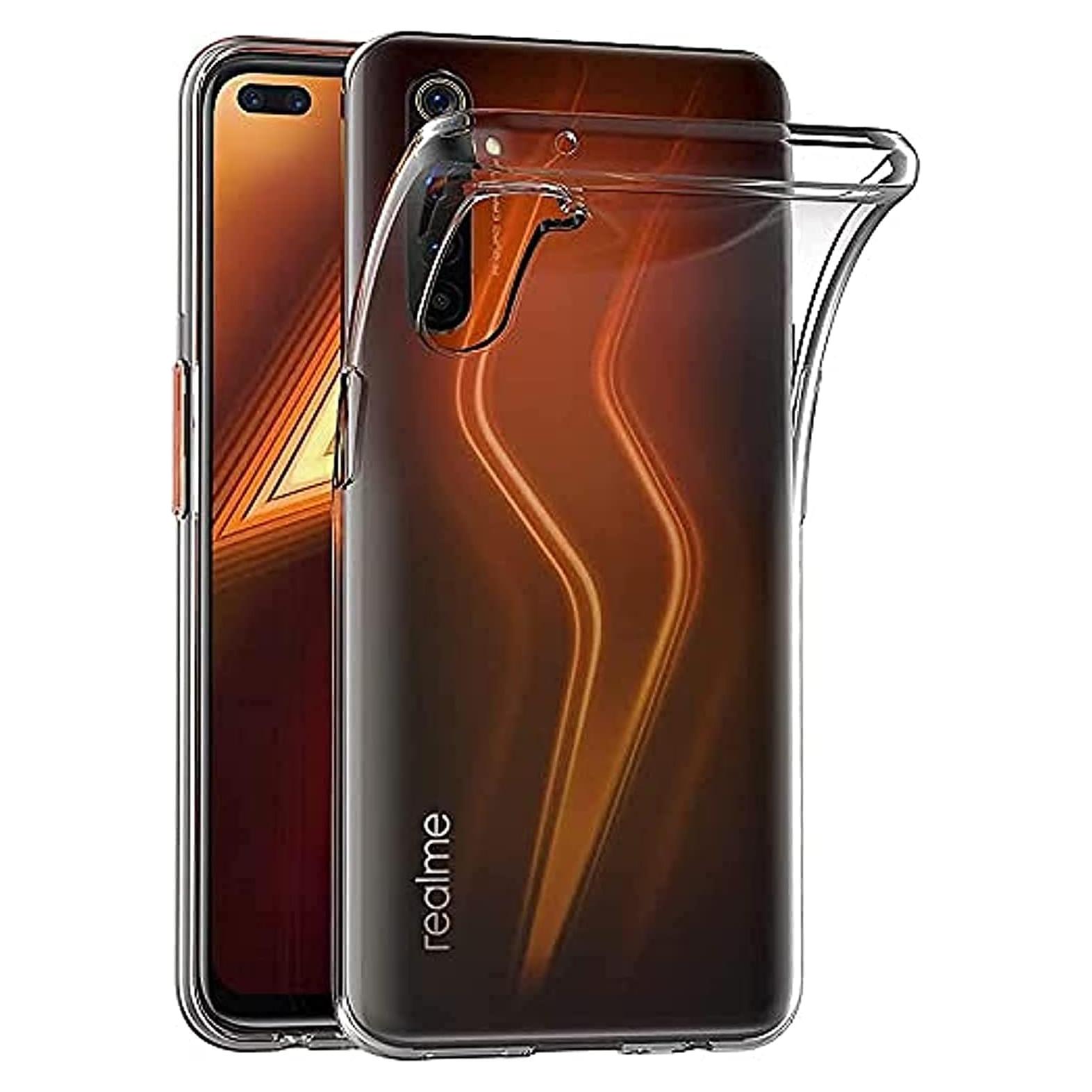 Funda Bumper de Gel TPU Transparente para Oppo Realme 6 Pro