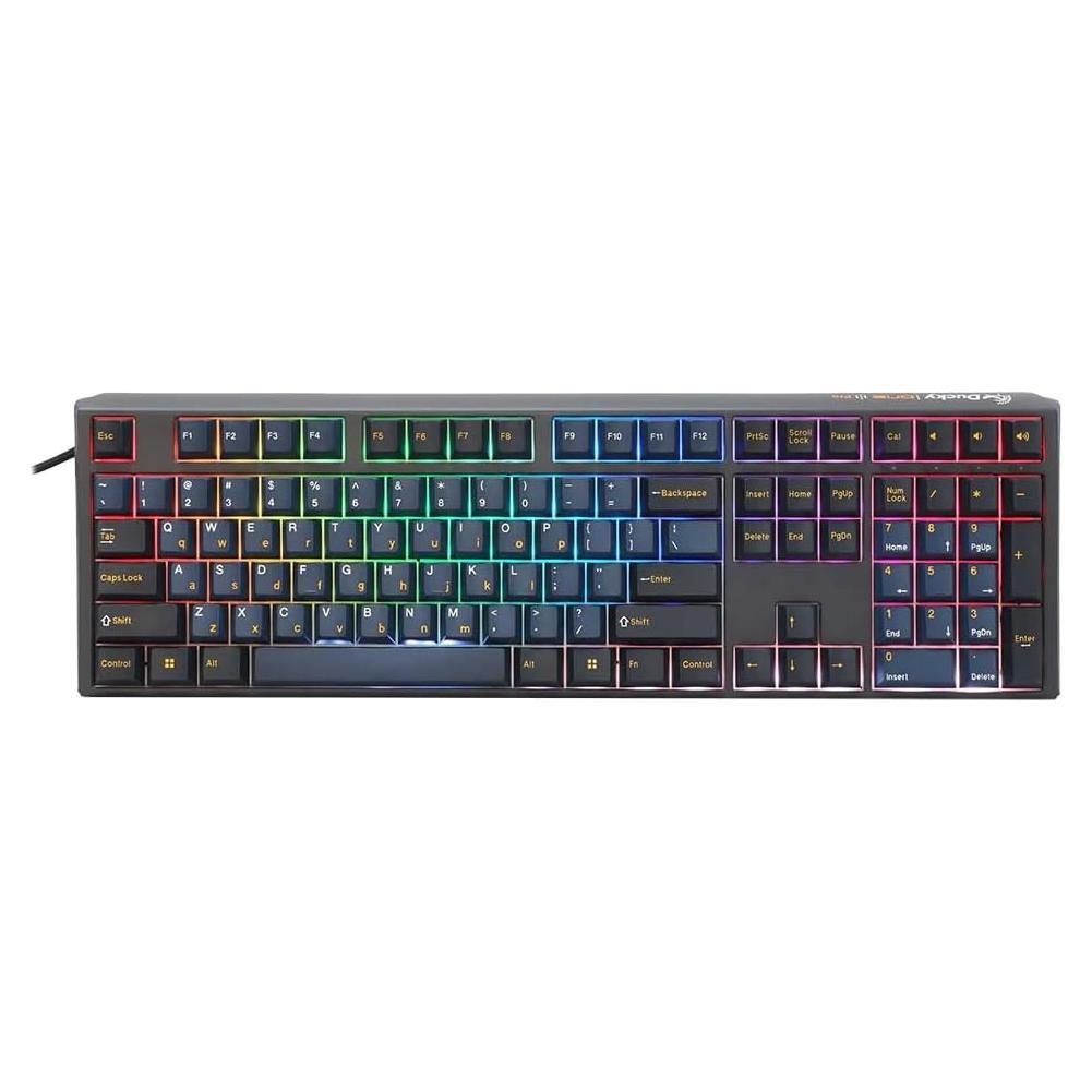 Teclado Mecánico Ducky One 3 Pro 8K RGB PBT Cherry MX2A Rojo