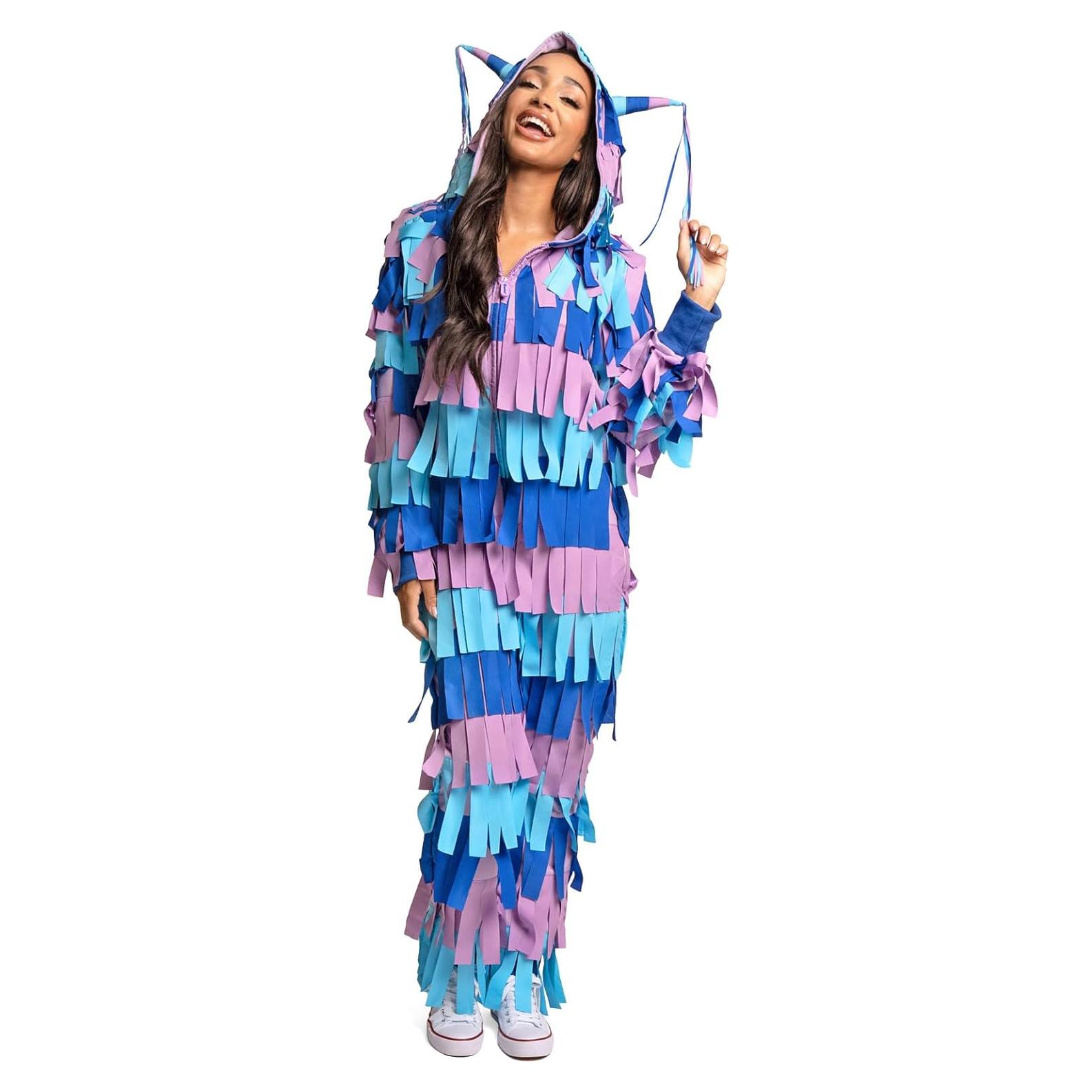 Disfraz de Piñata Multicolor Tipsy Elves para Mujeres