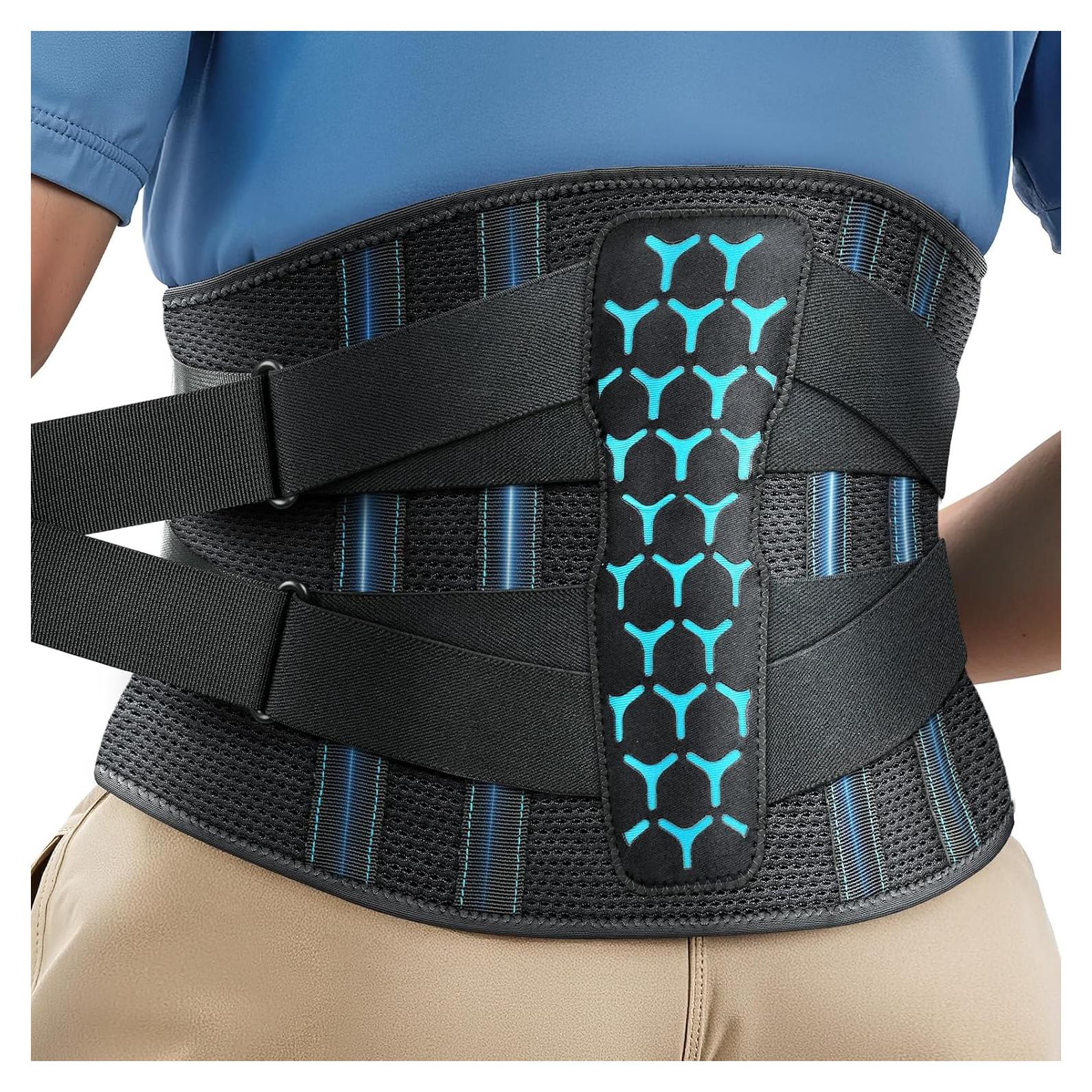 Faja de Soporte Lumbar Rakiie M - Alivio Dolor Espalda Baja