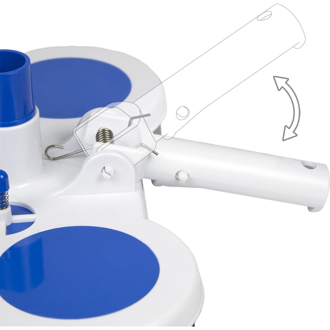 Cabezal de Vacío Deluxe Poolmaster para Piscinas de Vinilo 3.18 cm