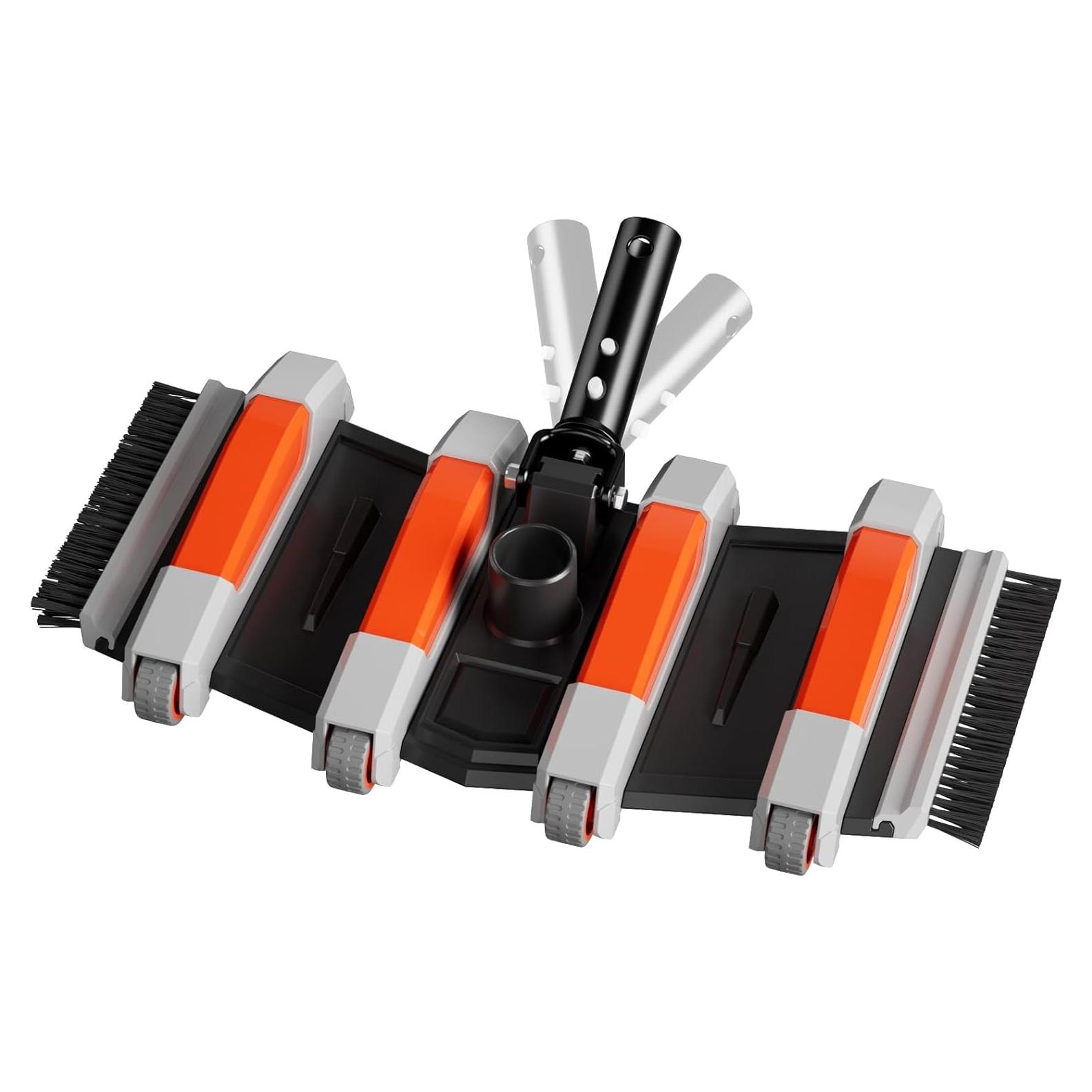 Cabezal de Vacío TidyMister 1.45KG con Mango Giratorio para Piscinas