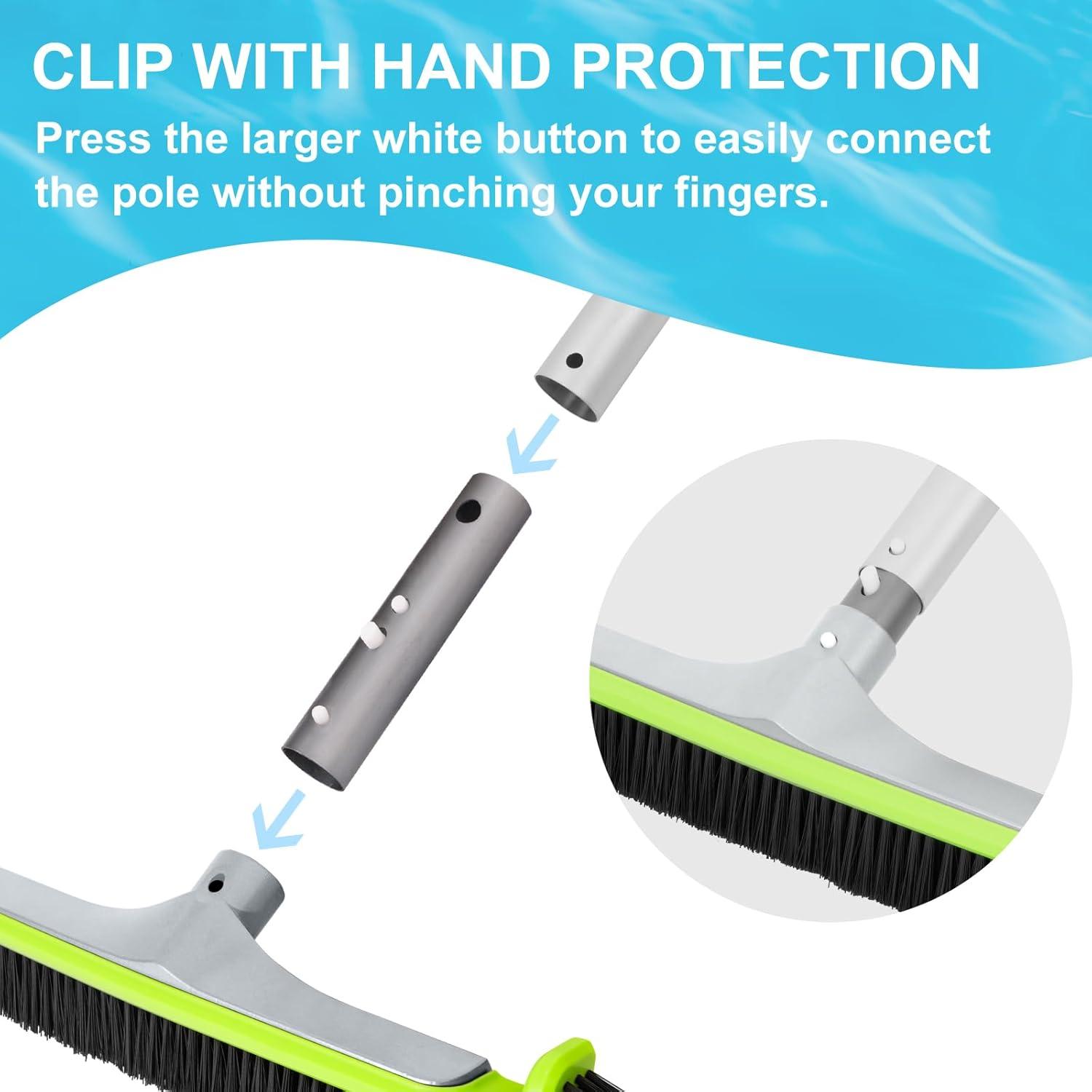 Cabezal de Cepillo de Piscina Sepetrel 44.5 cm Aluminio