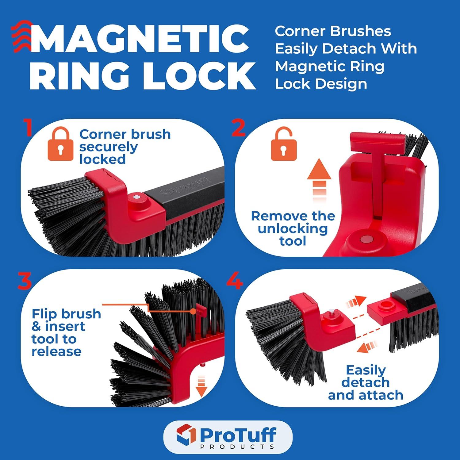 Cabezal de Cepillo para Piscina ProTuff 55.88 cm - Cerdas Resistentes