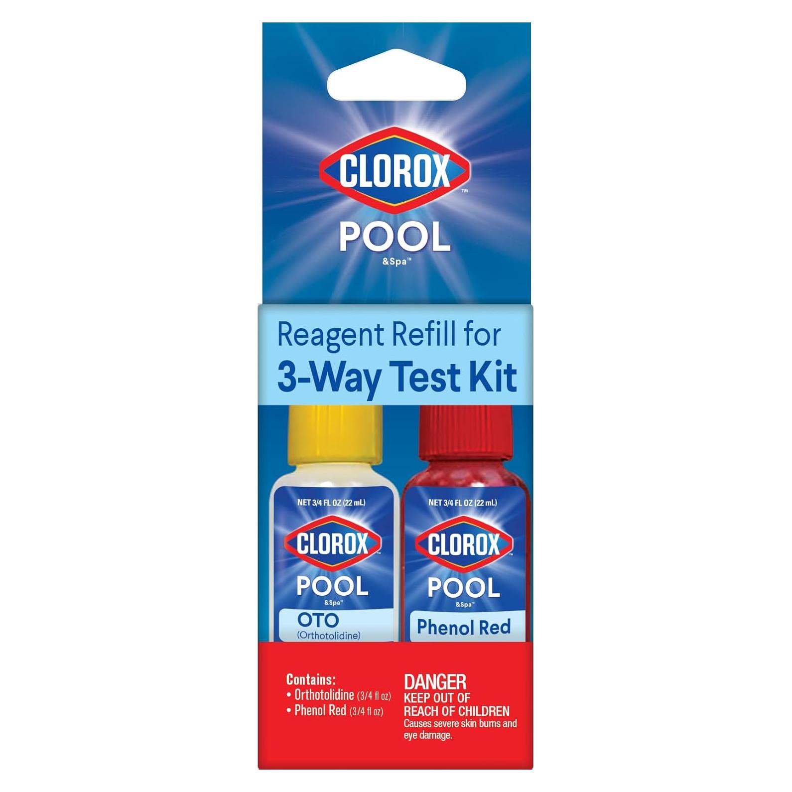 Kit de Prueba de Agua Clorox Pool&Spa 3 Vías 14.79ml